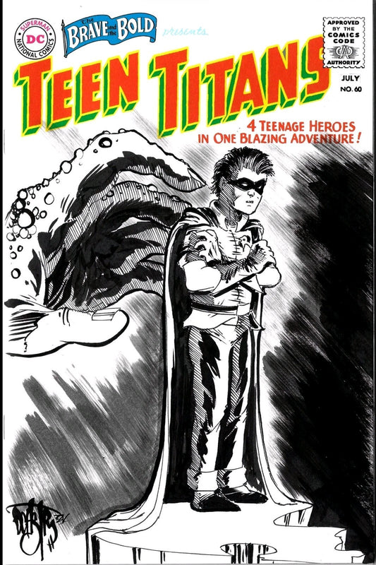 Brave And The Bold 60 DC 2025 Facsimile Edition Sketch Var W Original DCastr Art