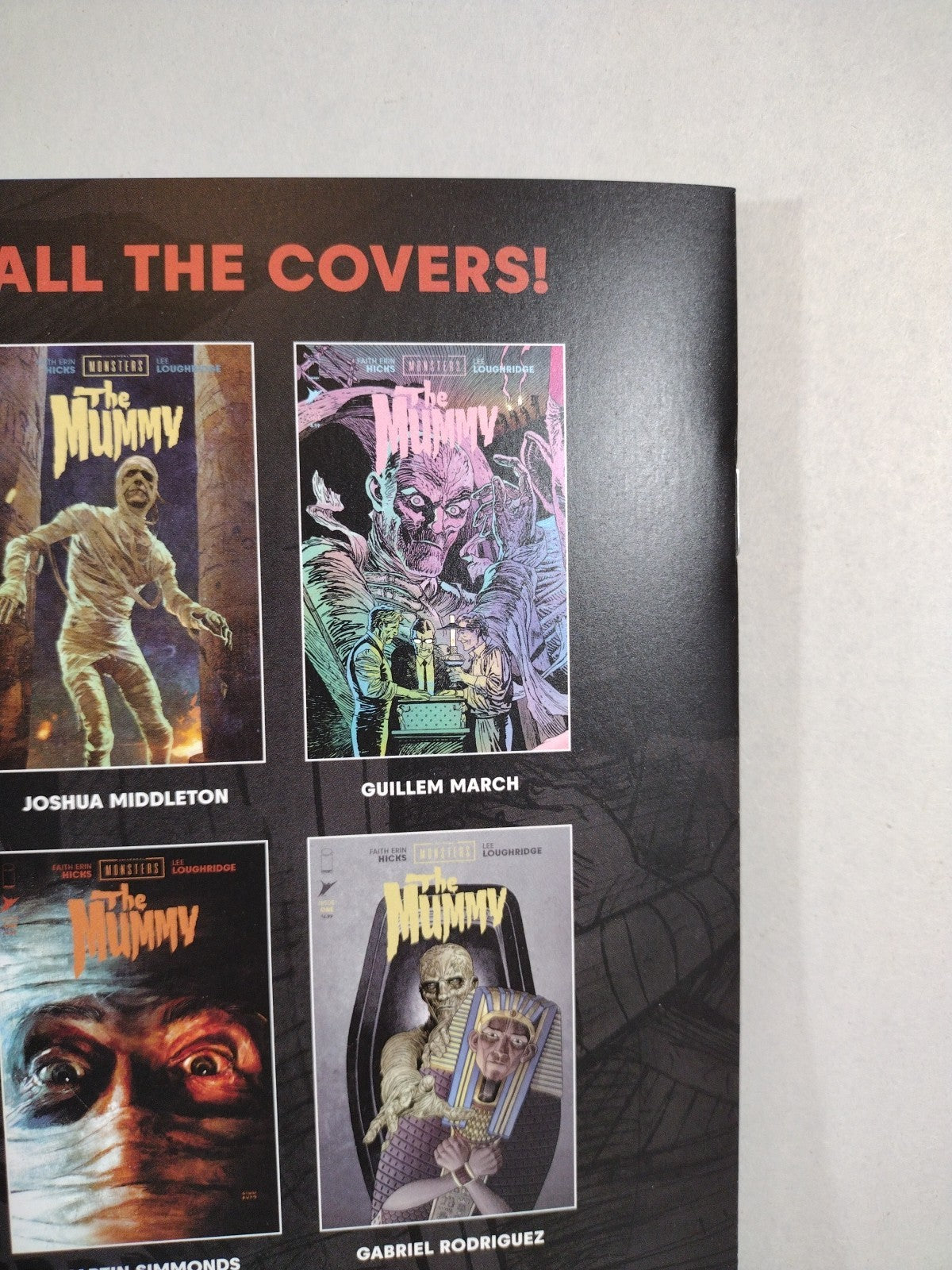 The Mummy Universal Monsters #1 (2025) Image Comic 1:25 Middleton Incentive Cvr