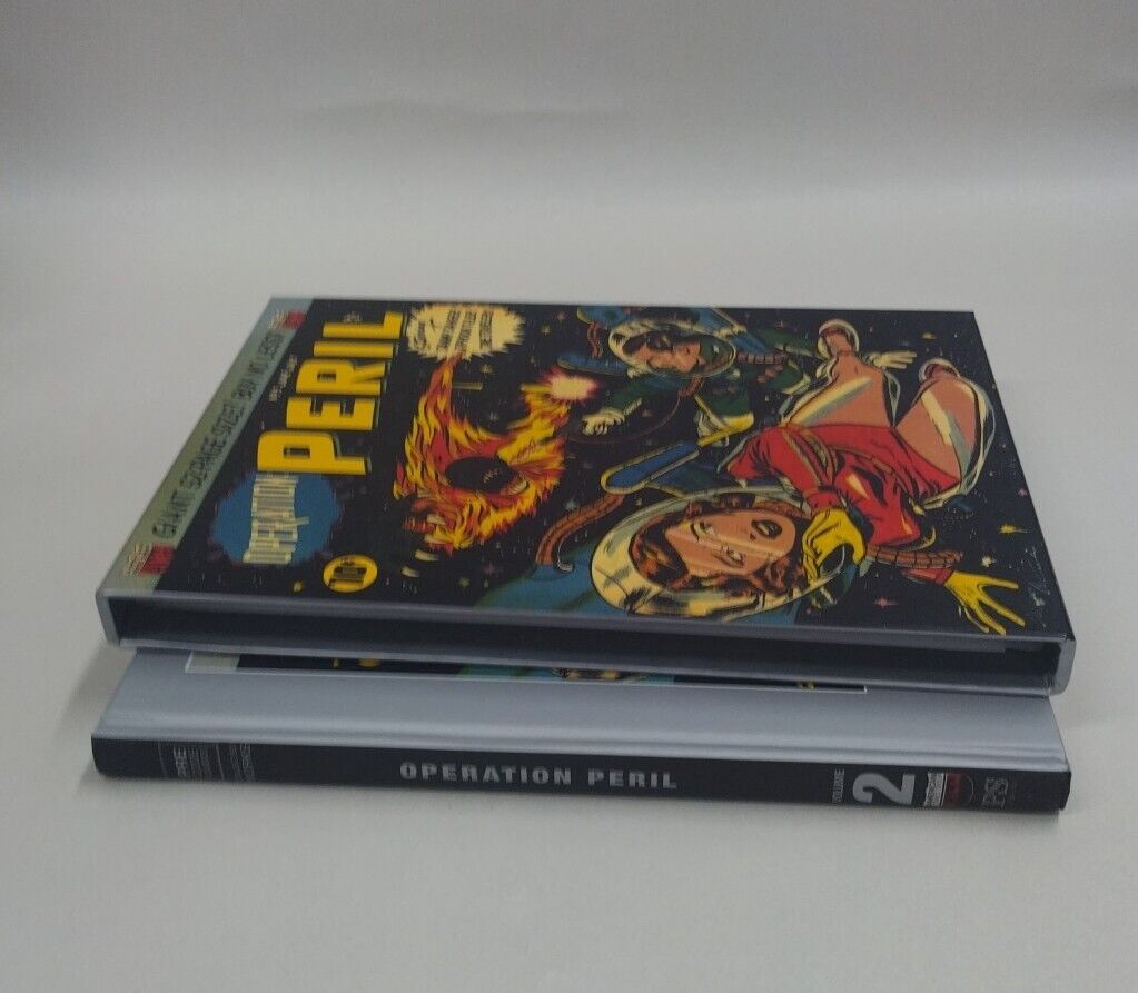 OPERATION PERIL Vol 2 HARDCOVER Sci Fi Comic SLIPCASE ED Pre Code Classics( NEW)