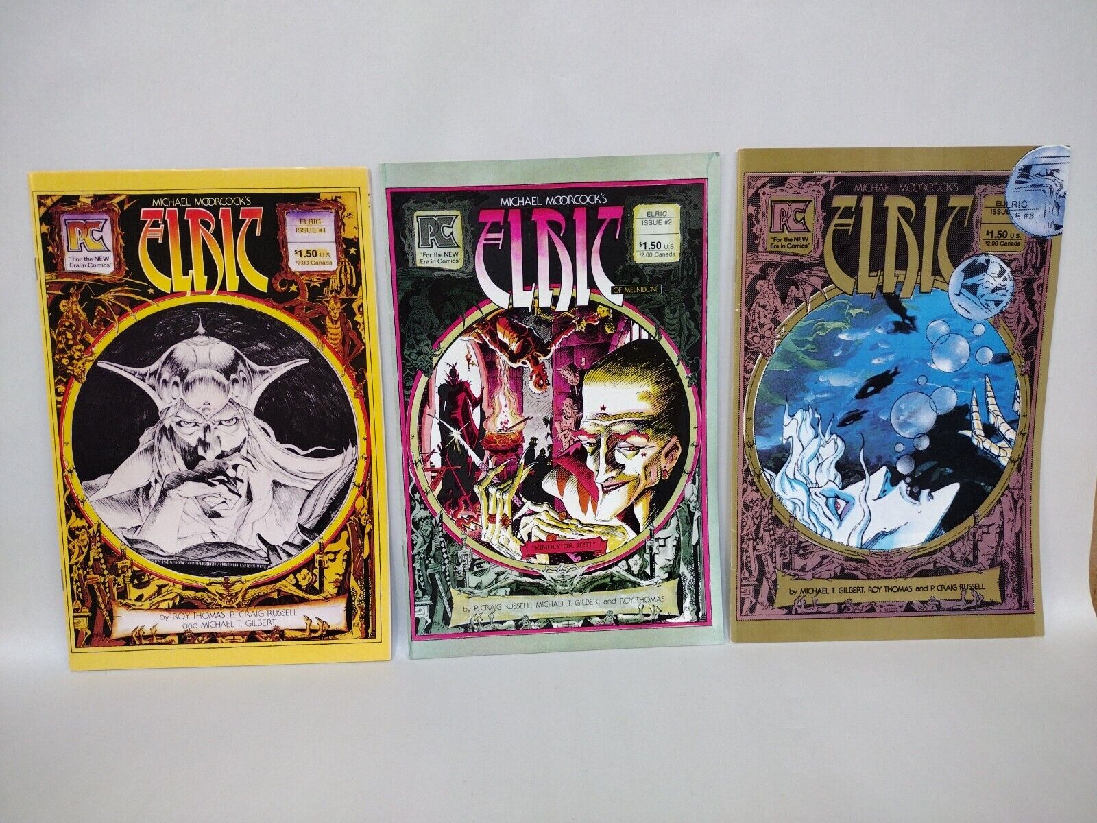 Michael Moorcock Elric (1983) PC Comic Reader Set 26 Issue Low Grade Lot