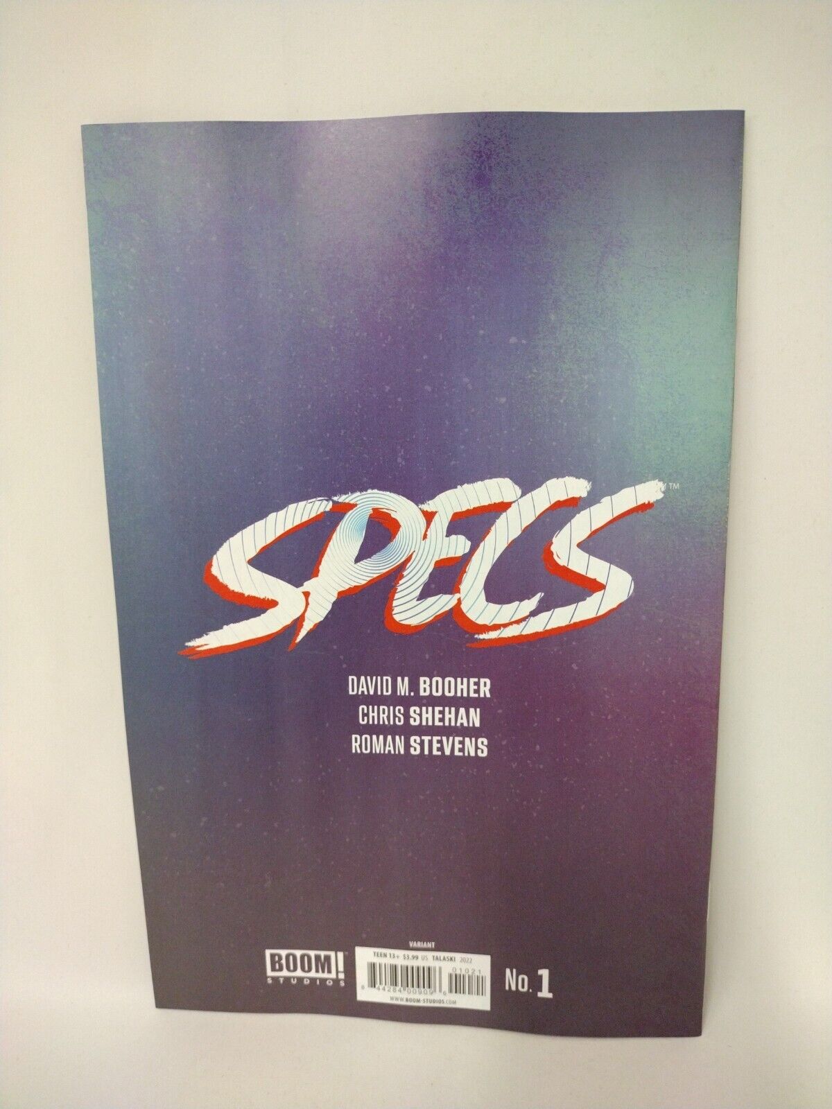 Specs #1 (2022) Skylar Patridge Variant Cover B BOOM! Studios New NM