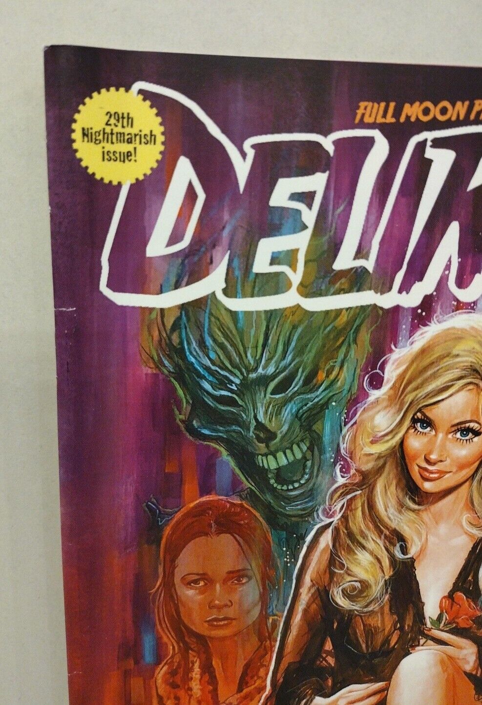 Delirium #29 (2021) Full Moon Horror Movie Magazine Axelle Carolyn Exclusive 