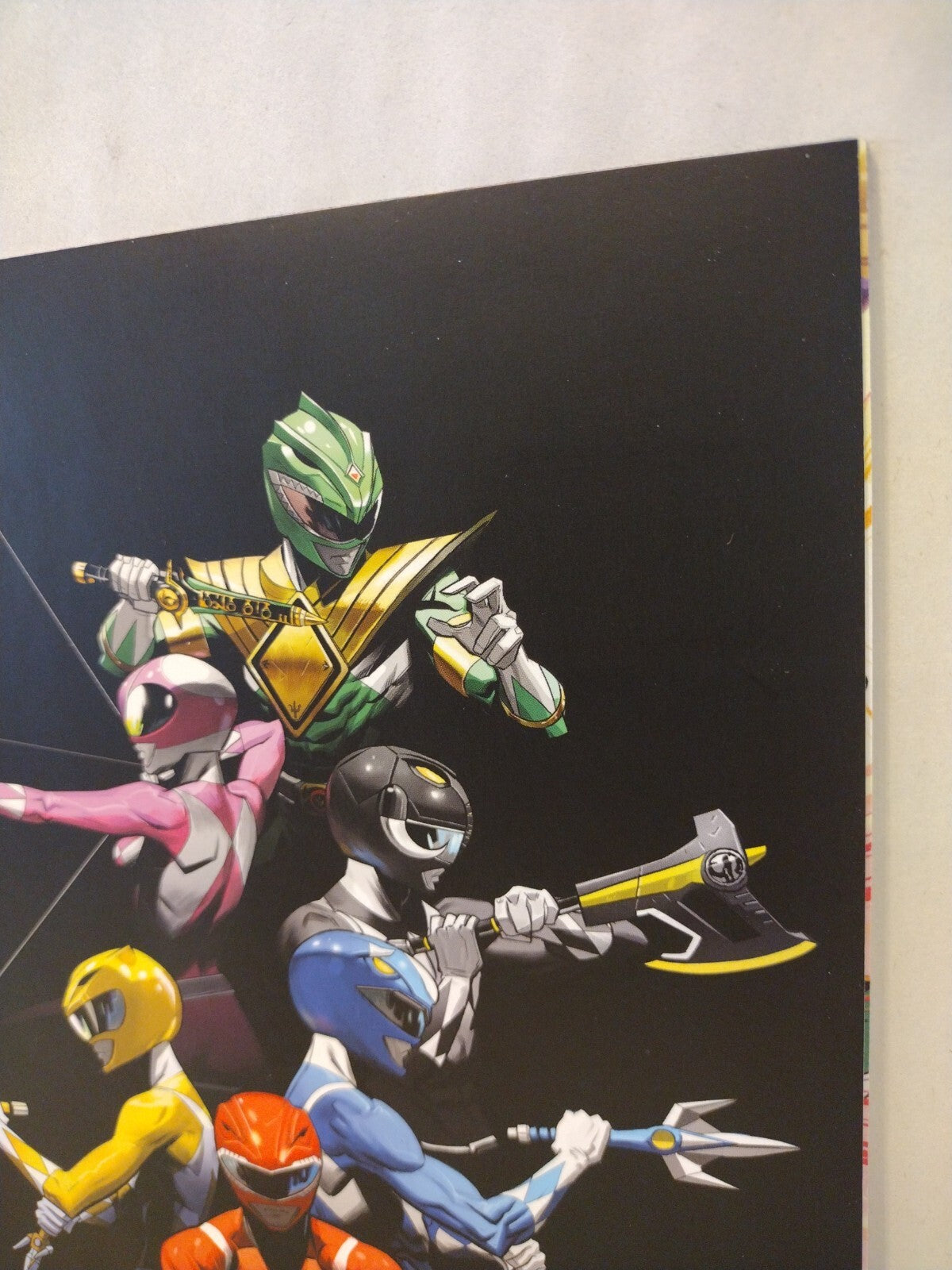 Mighty Morphin Power Rangers Annual 2017 Mora Virgin Team Variant Cover Comic
