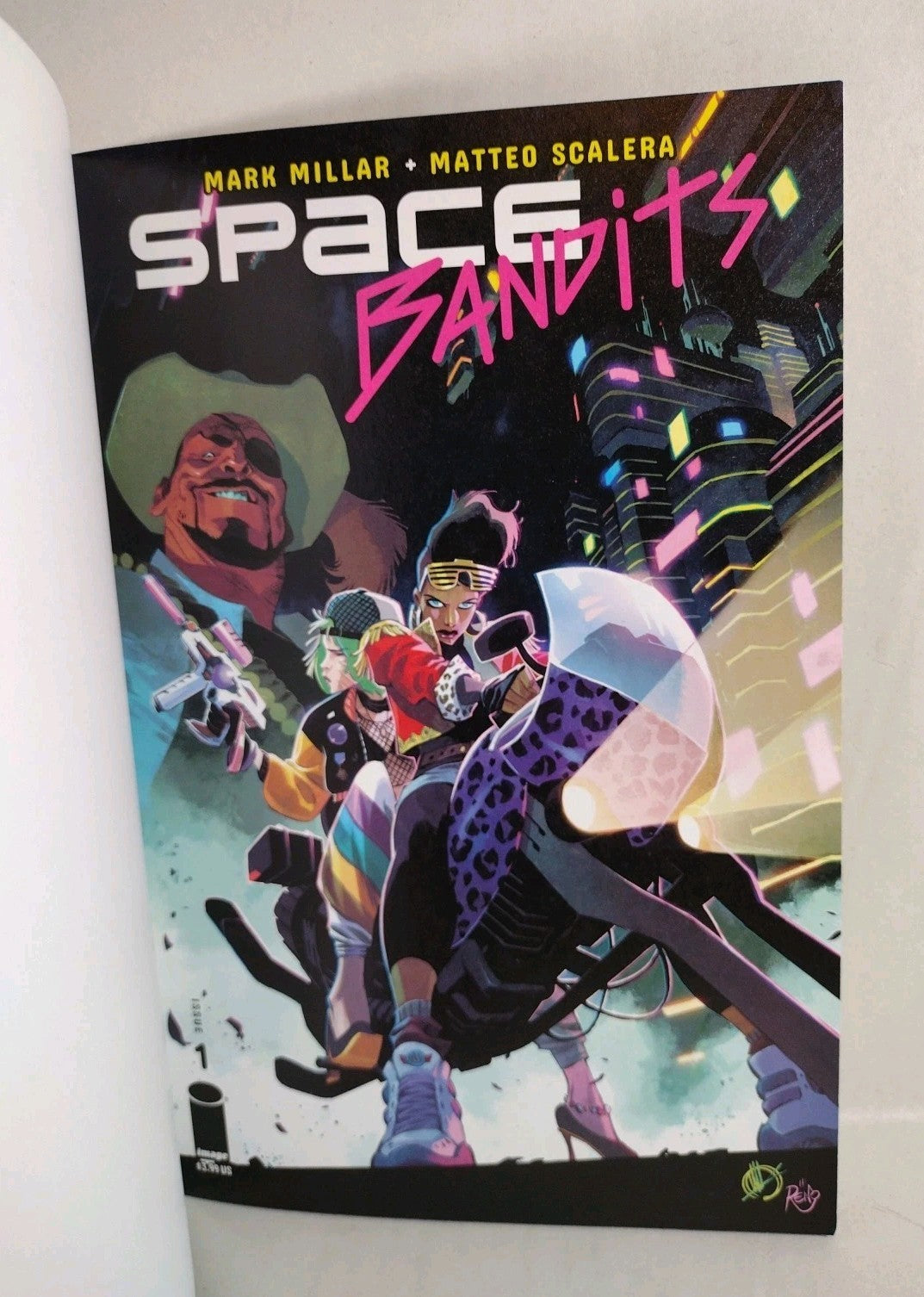 Space Bandits #1 (2019) Image Blank Sketch Variant Cover Comic New NM