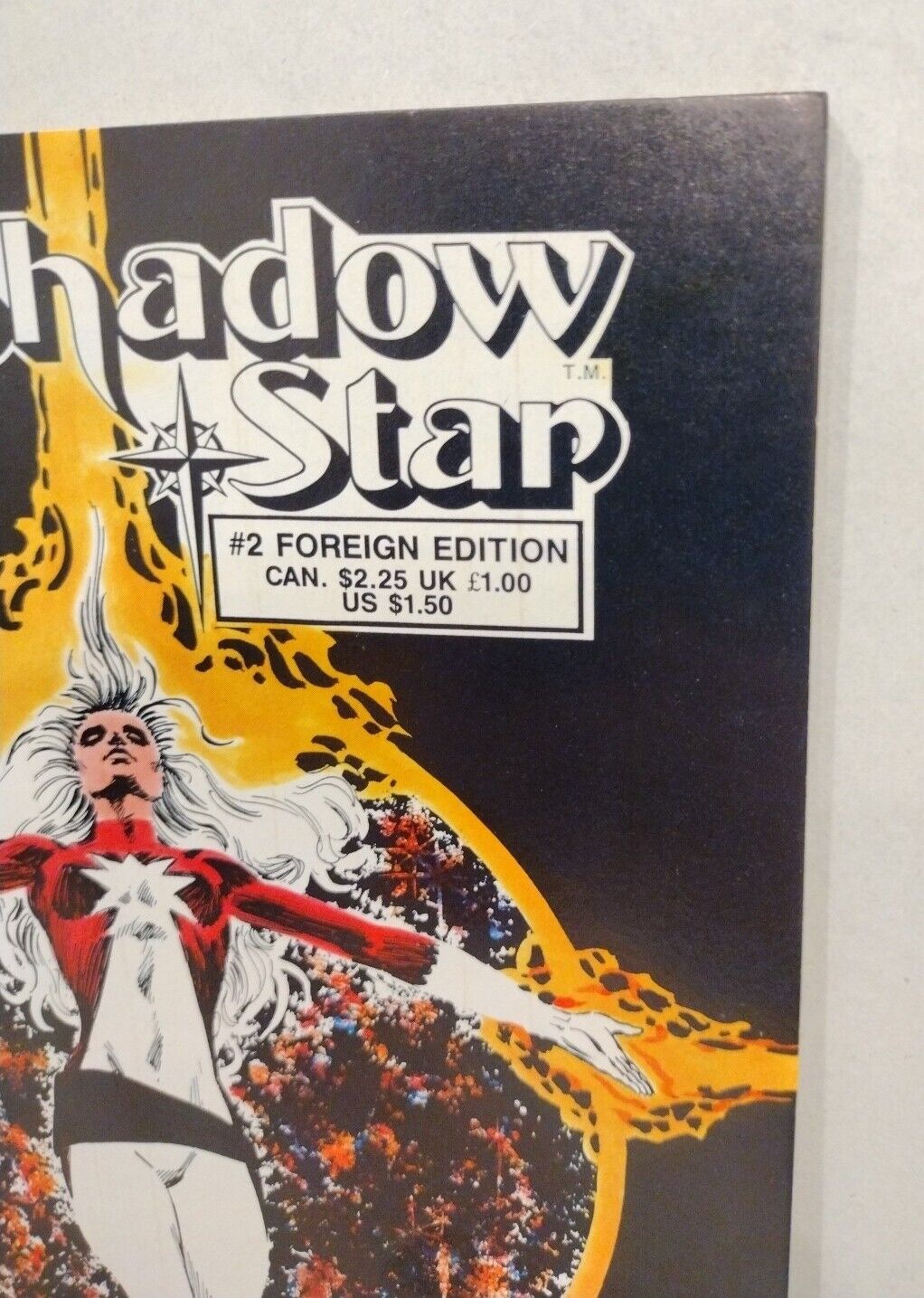 Shadow Star #2 (1986) SLG Comic Mike Grell Foreign Variant Cover Savage Shapiro