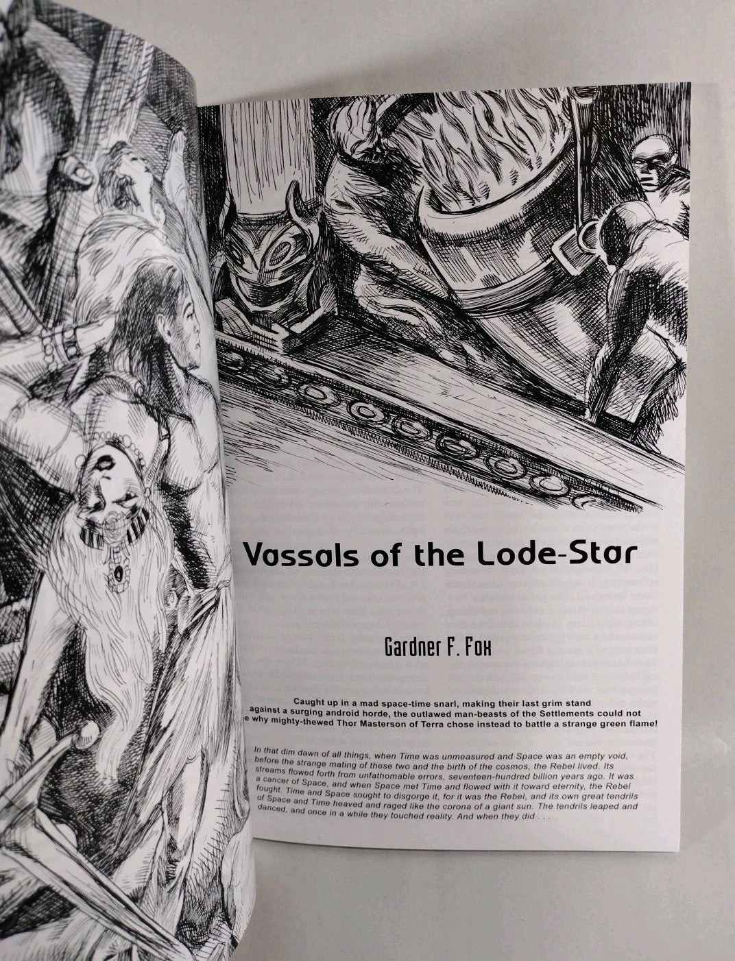 Vassals Of The Lode-Star (2016) Envoy Comics Blank Sketch Variant Gardner Fox NM