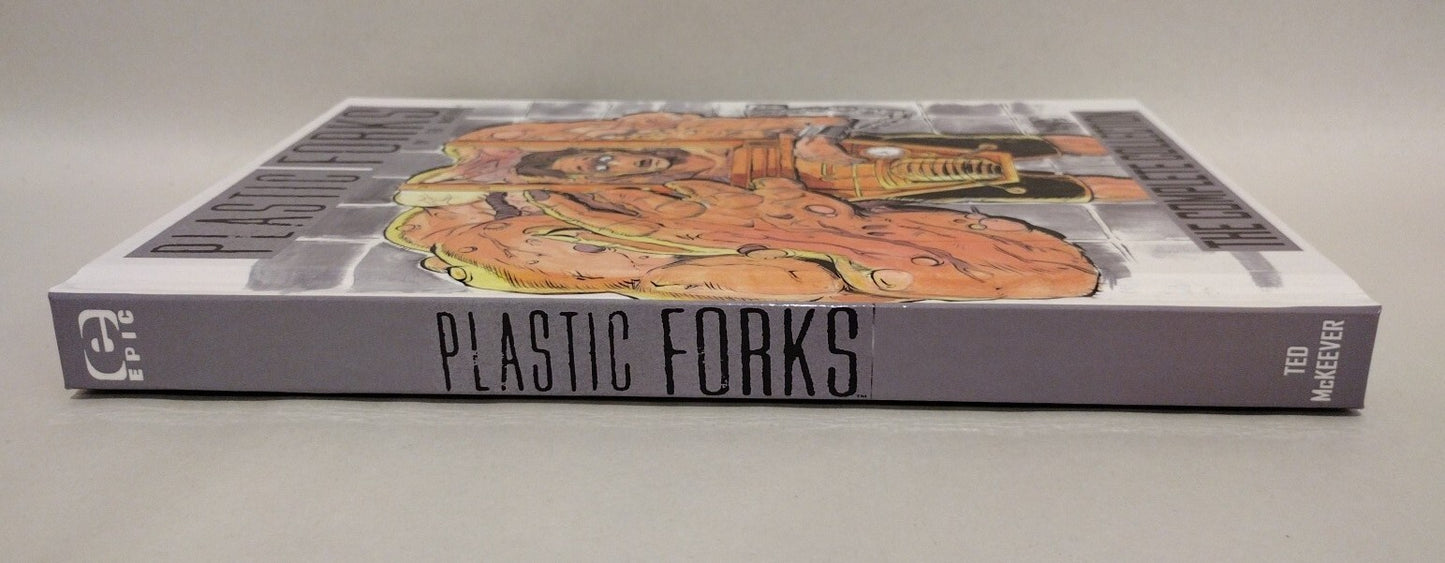Ted McKeever's Plastic Forks 1990 Complete Collection Custom Bound Comic HC ARG