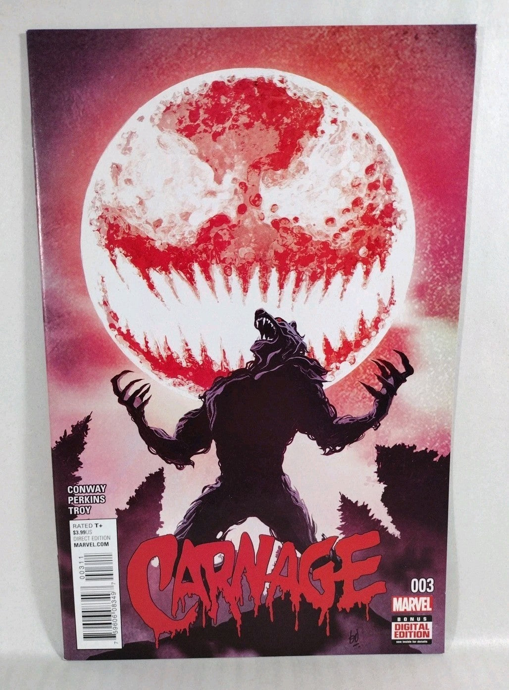 Carnage (2016) Marvel Comic Lot Set #1 2 3 Gerry Conway MikePerkins VF-NM
