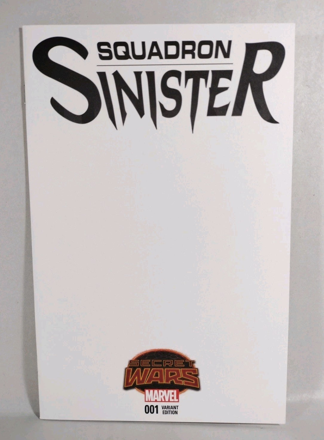 Squadron Sinister #1 (2015) Marvel Comic Blank Sketch Cover Variant NM