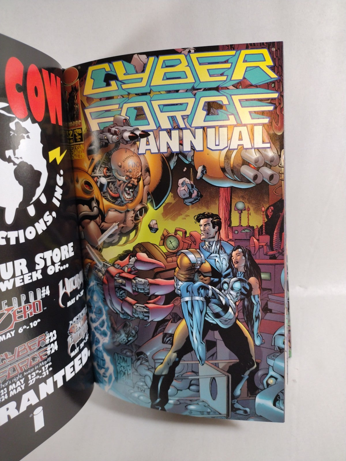 Cyberforce Omnibus (1992-97) Complete Custom Bound Image Comic HC 2 Book Set ARG