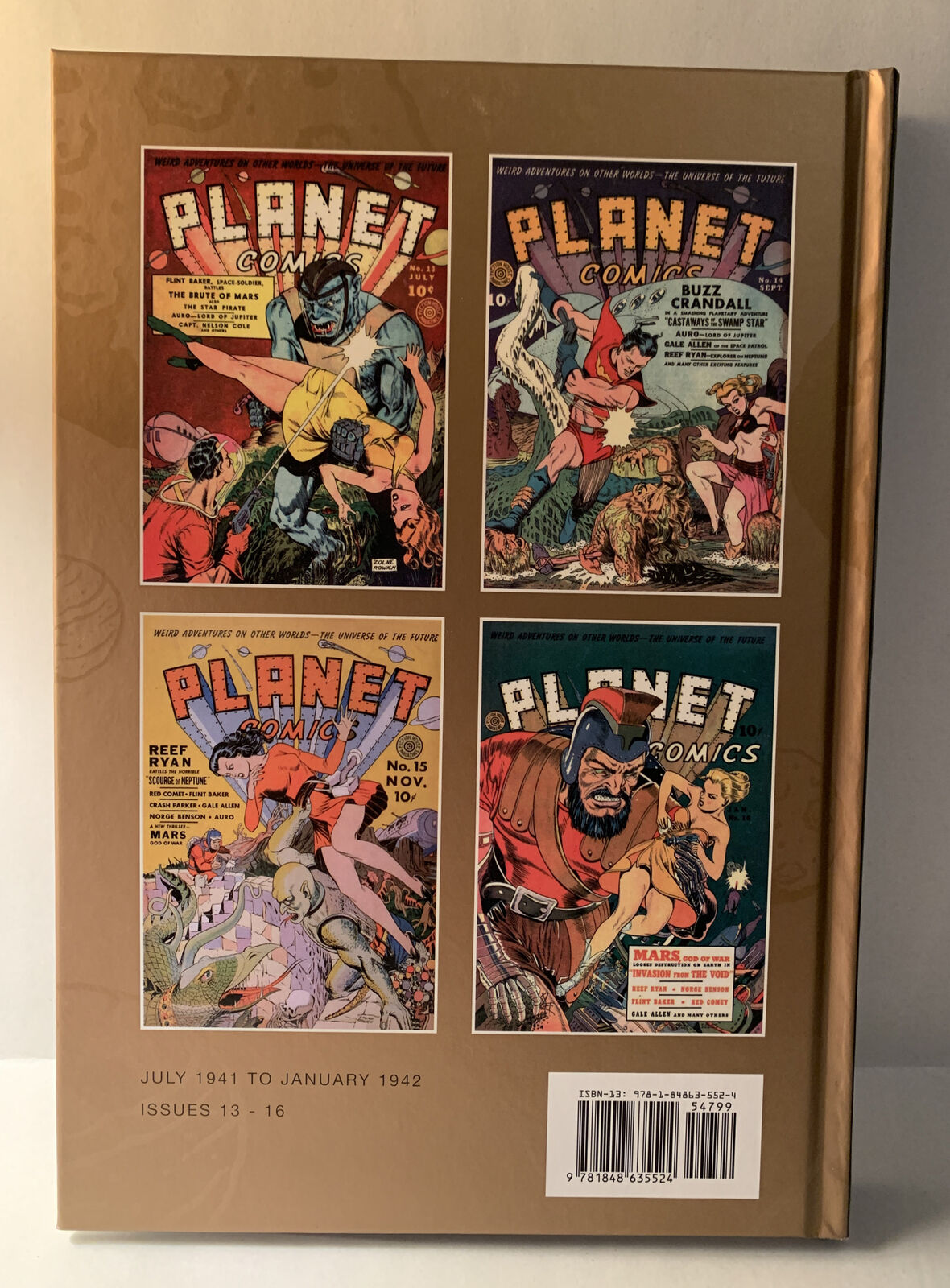 Roy Thomas Presents Planet Comics Vol 4 Hardcover Issues 13-16