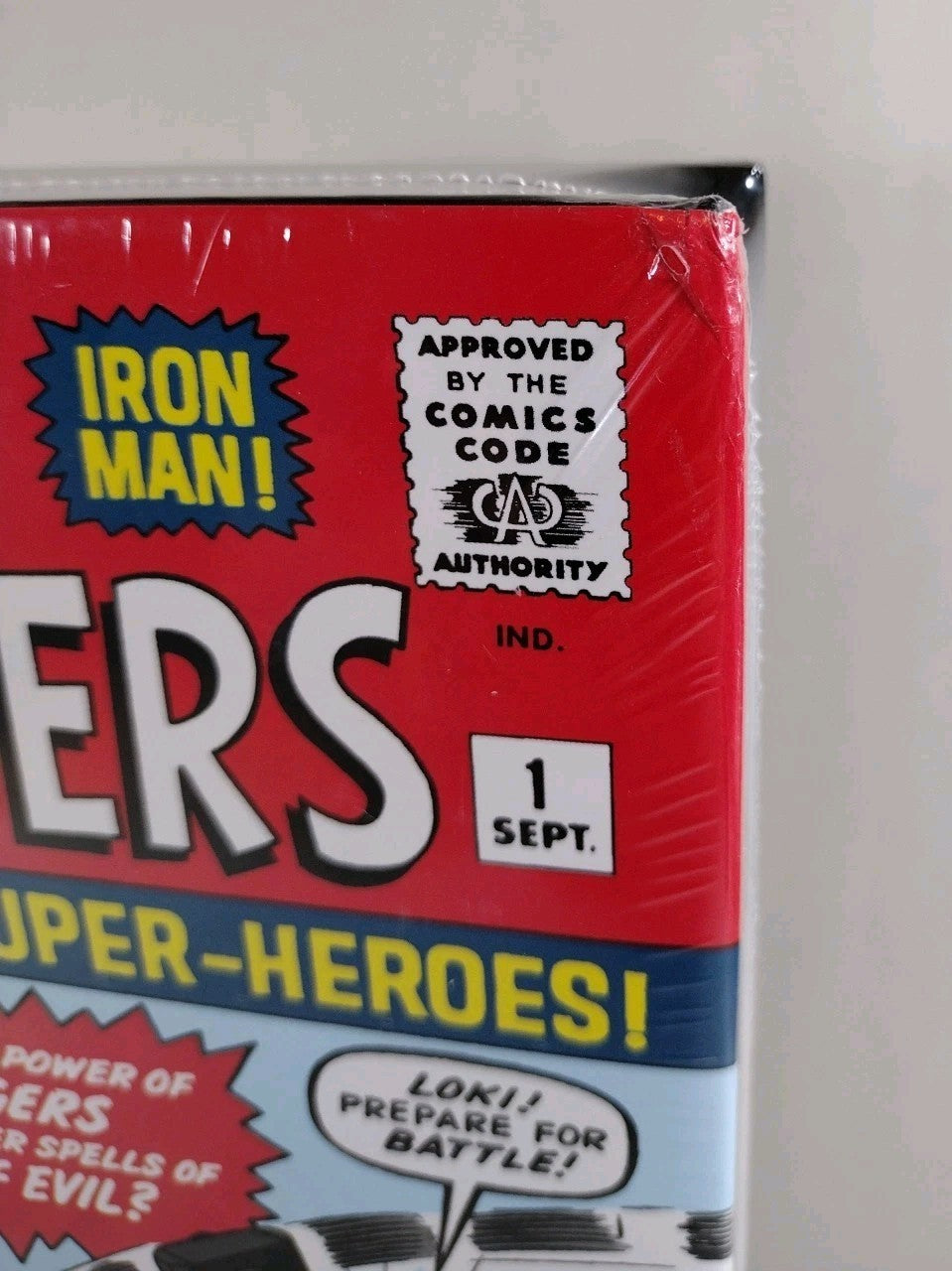 Avengers Omnibus Vol 1 New Printing Marvel Comics Sealed Jack Kirby Cover HC