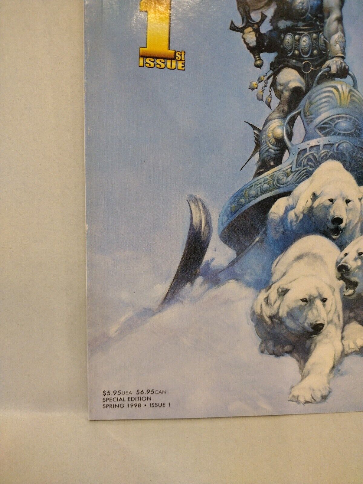 FRANK FRAZETTA Fantasy Illustrated 1 (1998) Comic Magazine Cover A Special Ed