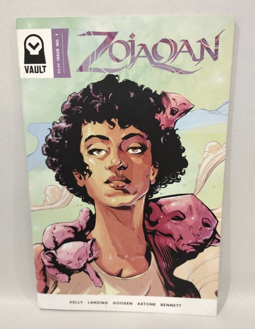 Zojaqan (2017) Vault Comic Lot Set #1 2 3 Nathan Gooden Jackson Lanzig Kelly 