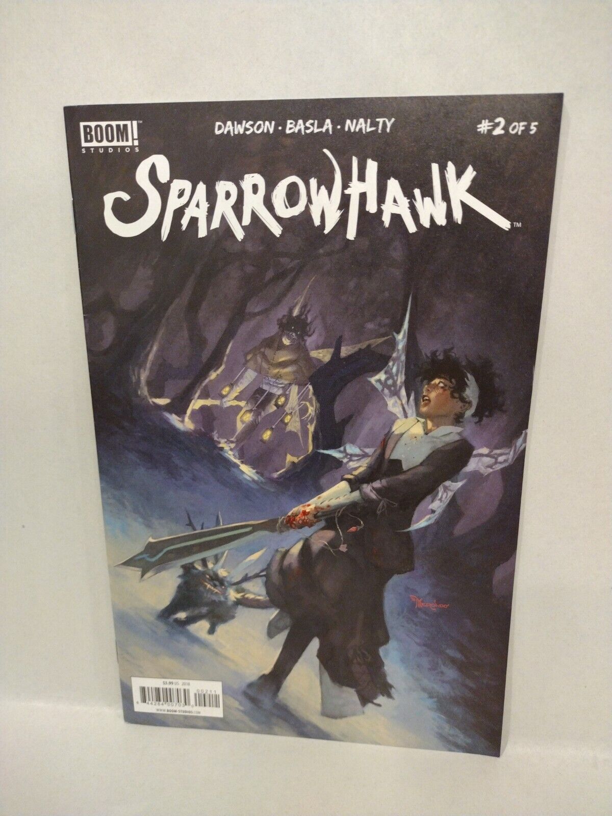 Sparrowhawk (2018) Boom Studios Complete Comic Set #1 2 3 4 5 Dawson Basla NM