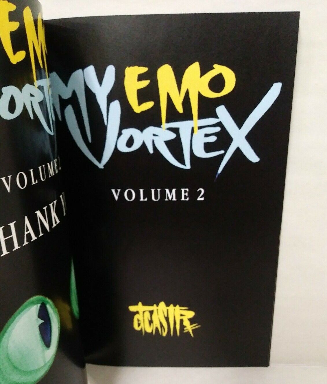 My Emo Vortex #2 (2019) Comic Dave Castr Art Book Zarstar Studios Manic NM