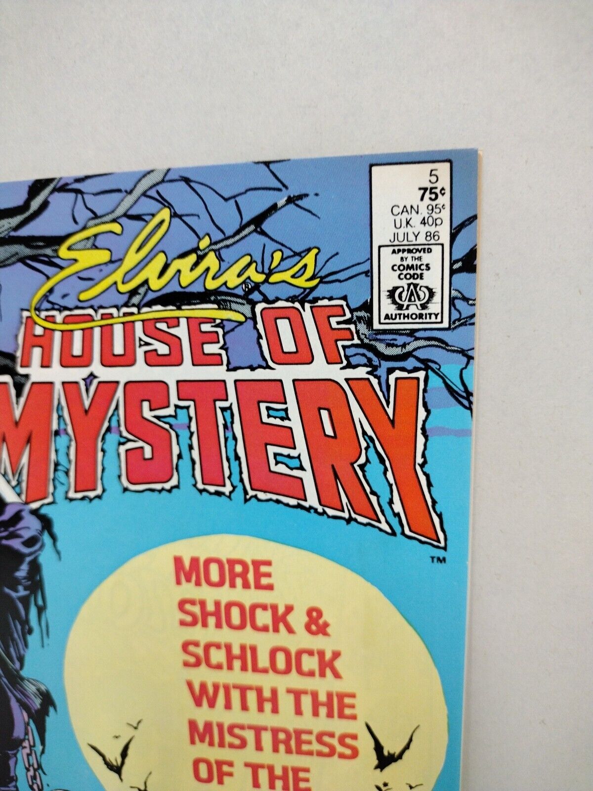 Elvira's House Of Mystery #5 (1986) DC Comic VF-NM Tony DeZuniga Art