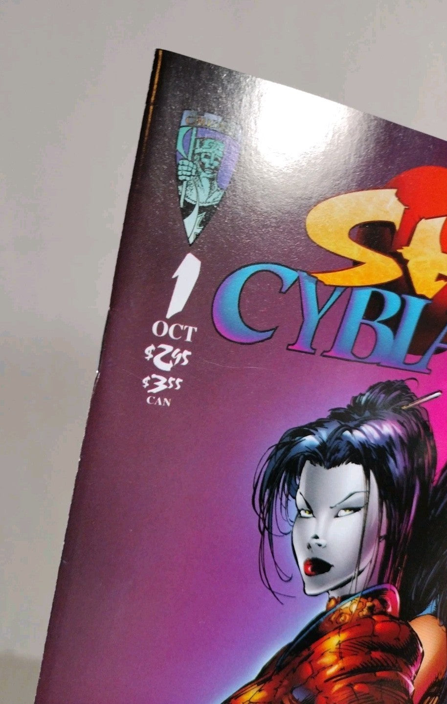 Cyblade Shi (1995) Image Crusade Comic Battle For The Independents Pt 1 2 VF-NM