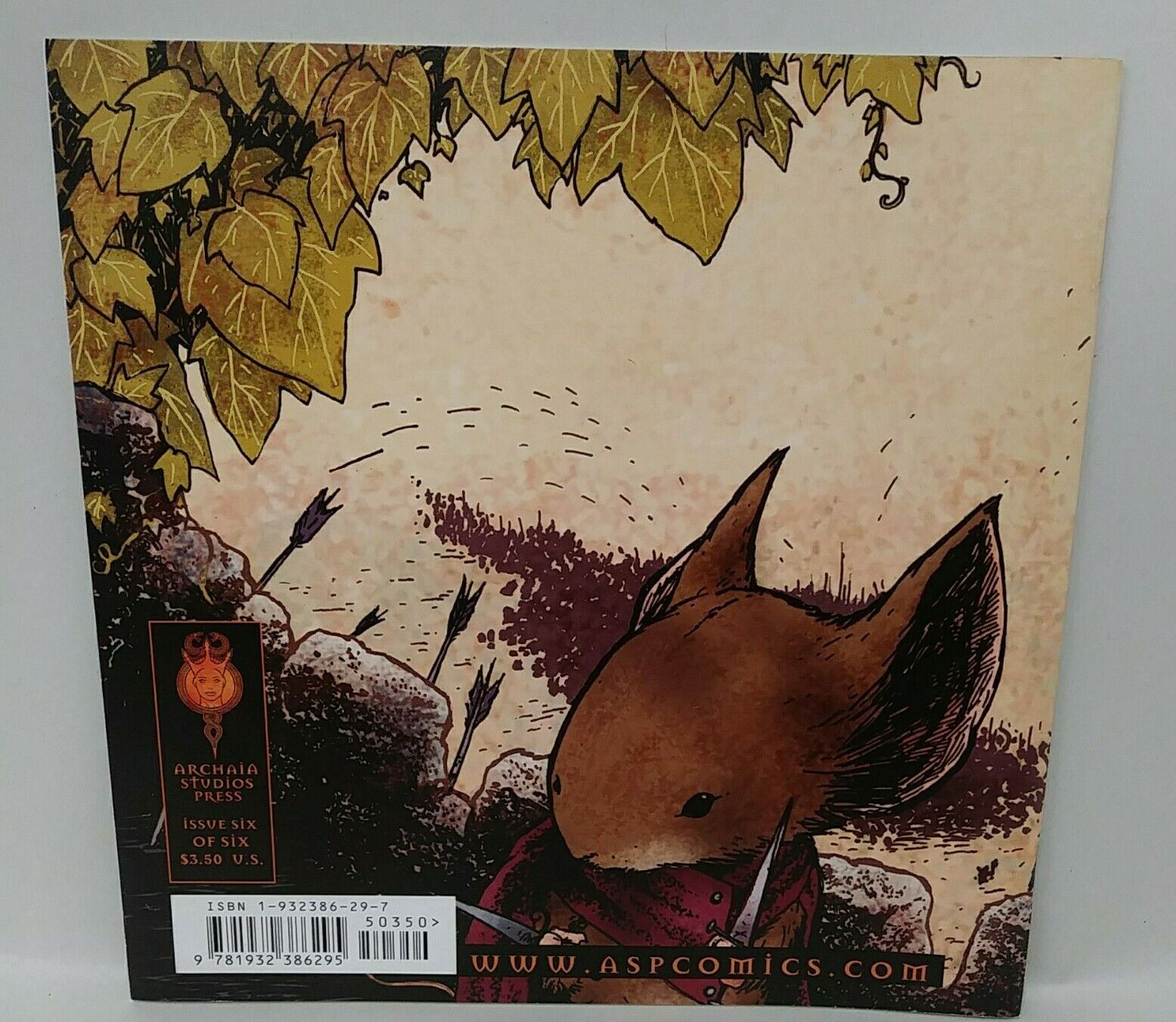 Mouse Guard #6 A Return to Honor (2007) Comic Archaia David Petersen 1st Print