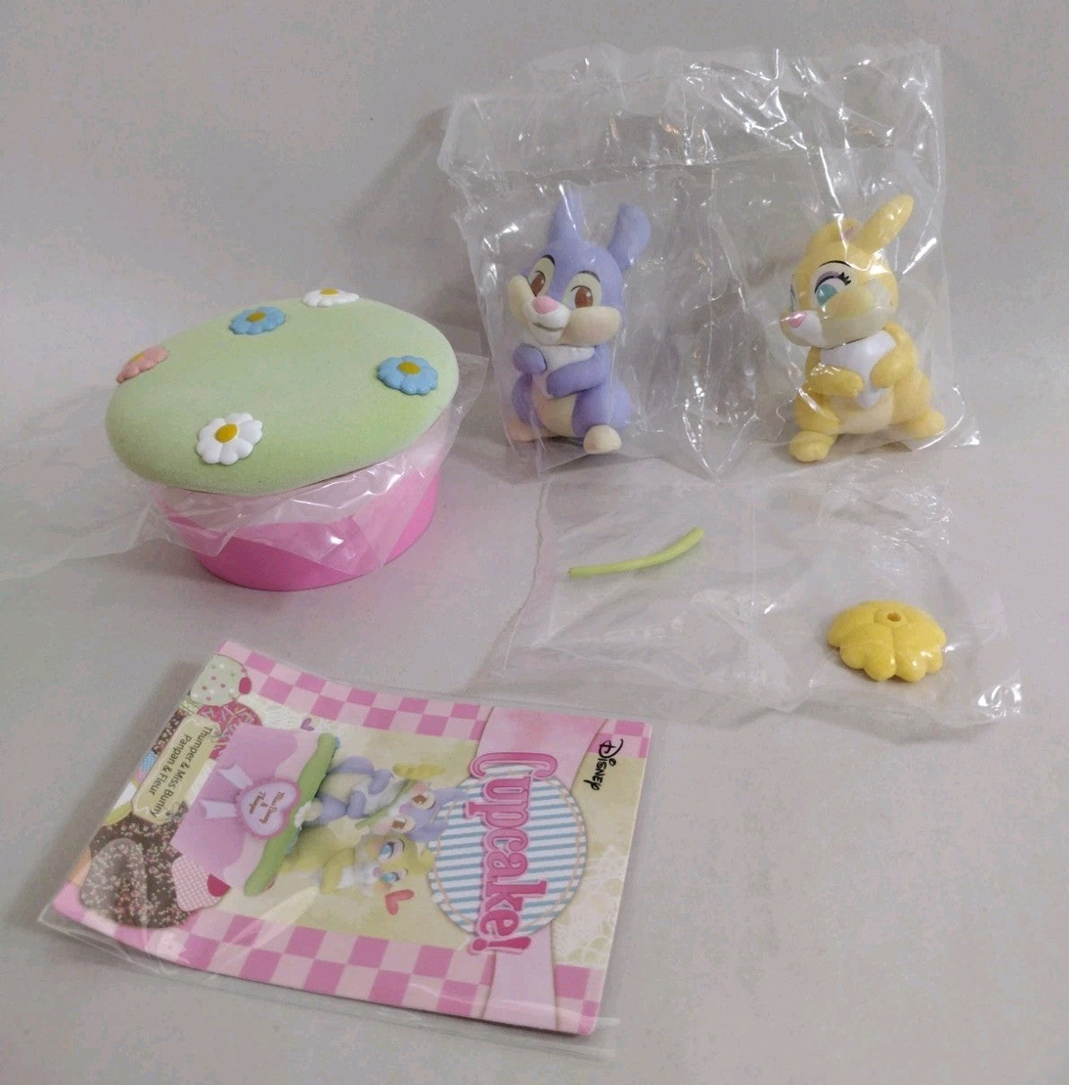 Disney Cupcake Miniso Blind Box 4" Thumper & Miss Bunny Figure
