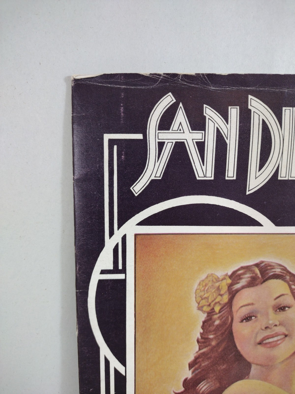 SAN DIEGUITO (1975) An Illustrated History Magazine Terry Lamiz Rick Griffin Art