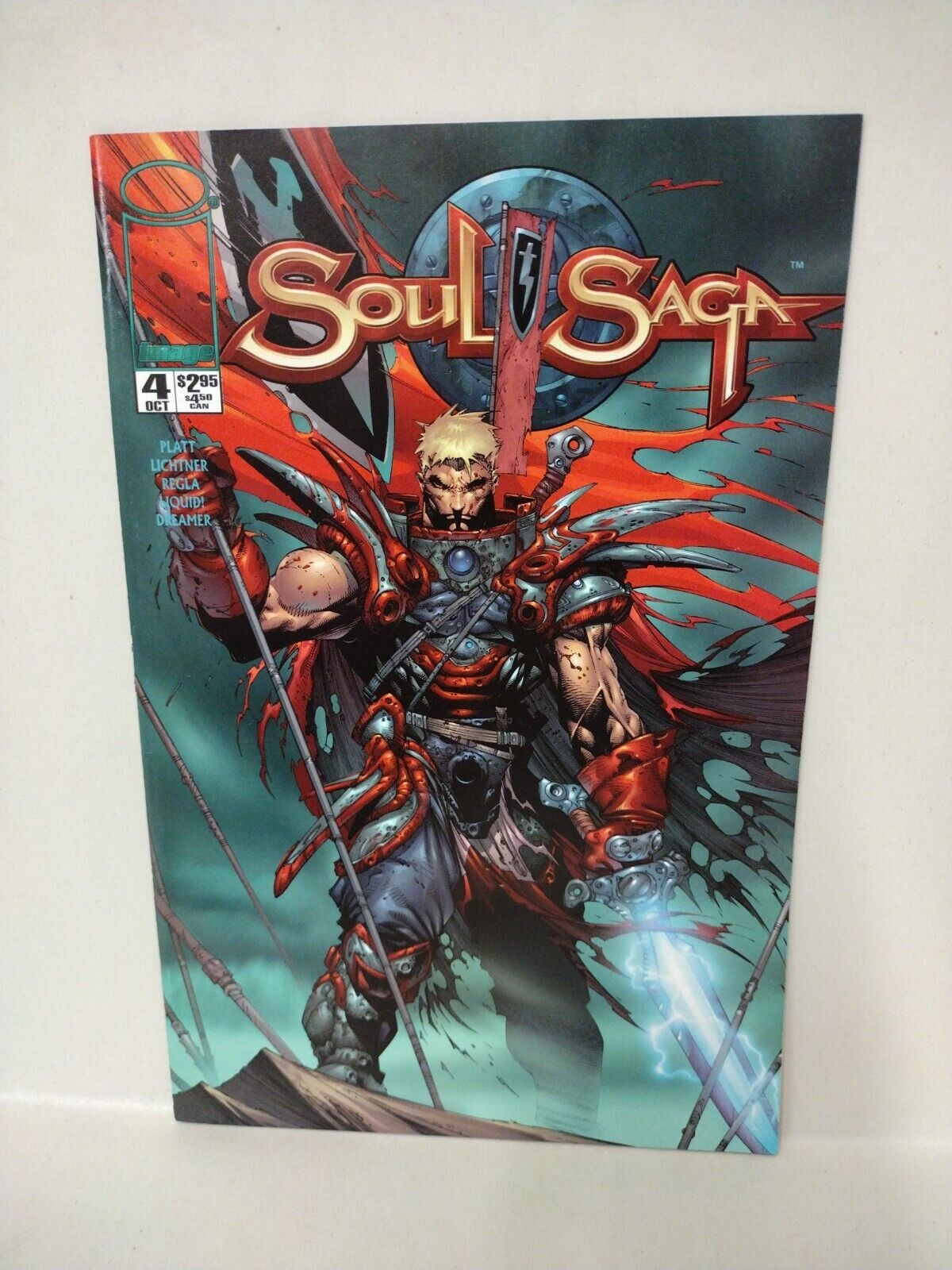 Soul Saga (2000) Stephen Platt Image Comic Set #2 David Finch Variant 3 4 Splatt