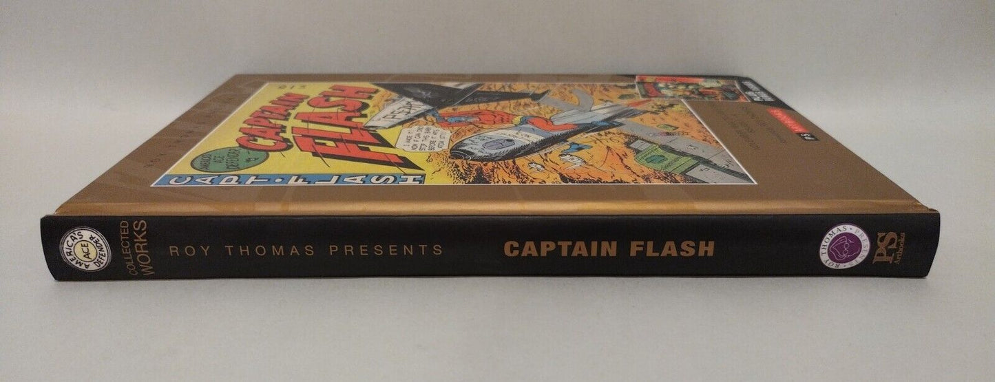 Roy Thomas Presents Captain Flash / Tormented HC Golden Age PS Artbooks New