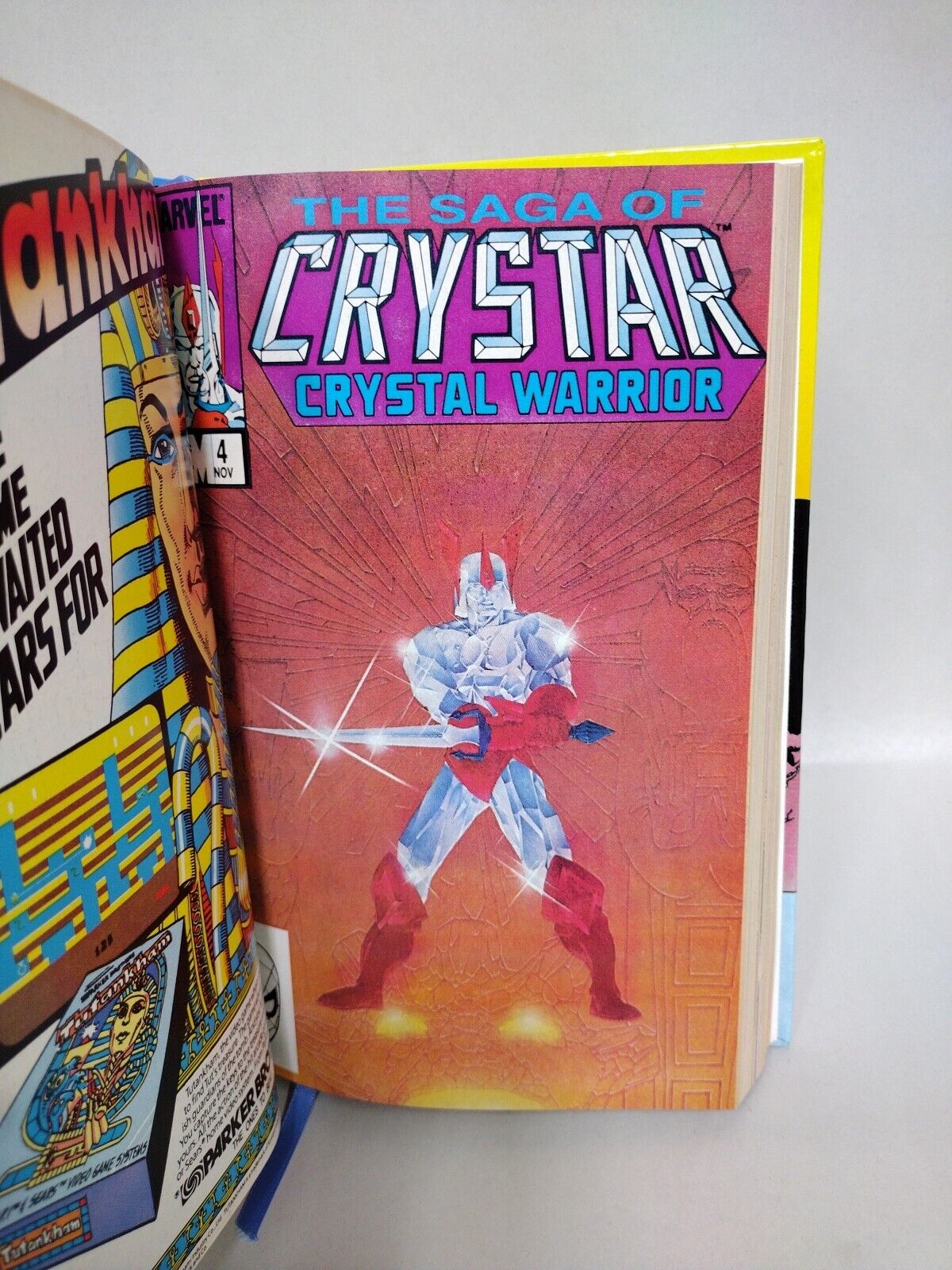 Crystar Crystal Warrior (1983) Complete Collection Custom Bound Marvel Comic HC