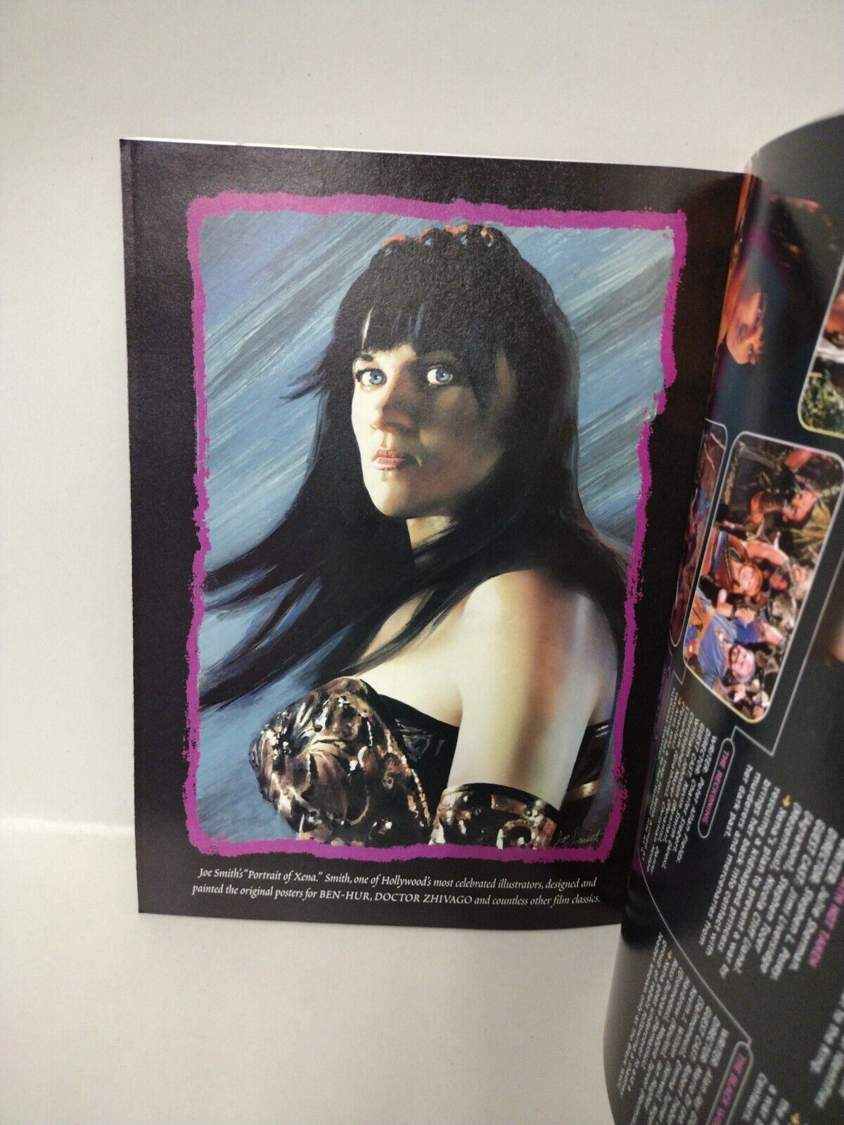 Xena Warrior Princess (1997) #1 Topps Magazine Unread W Poster Cover B Variant