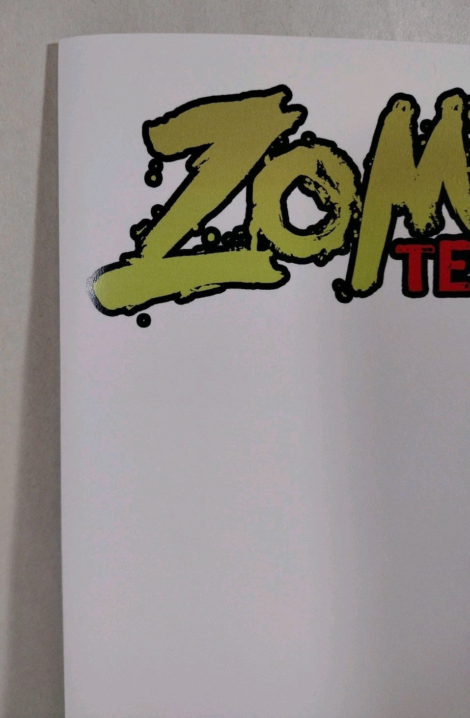 Zombie Terrors Halloween Special #1 (2021) Asylum Sketch Blank Cover Comic NM