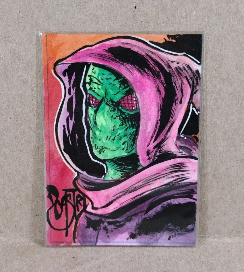 Dave Castr Crusin (2025) OAC Sketch Card W Original Marvel Sleepwalker Art