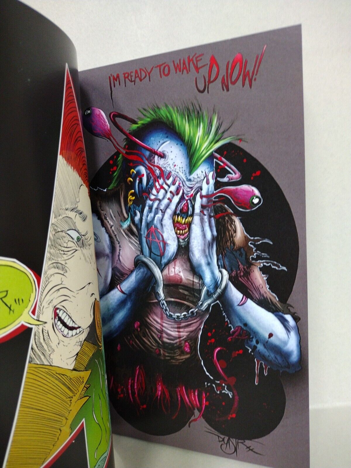 DCastr My Emo Vortex #1 Blank Cover Artbook w Original Bugs Bunny & Hazel Art