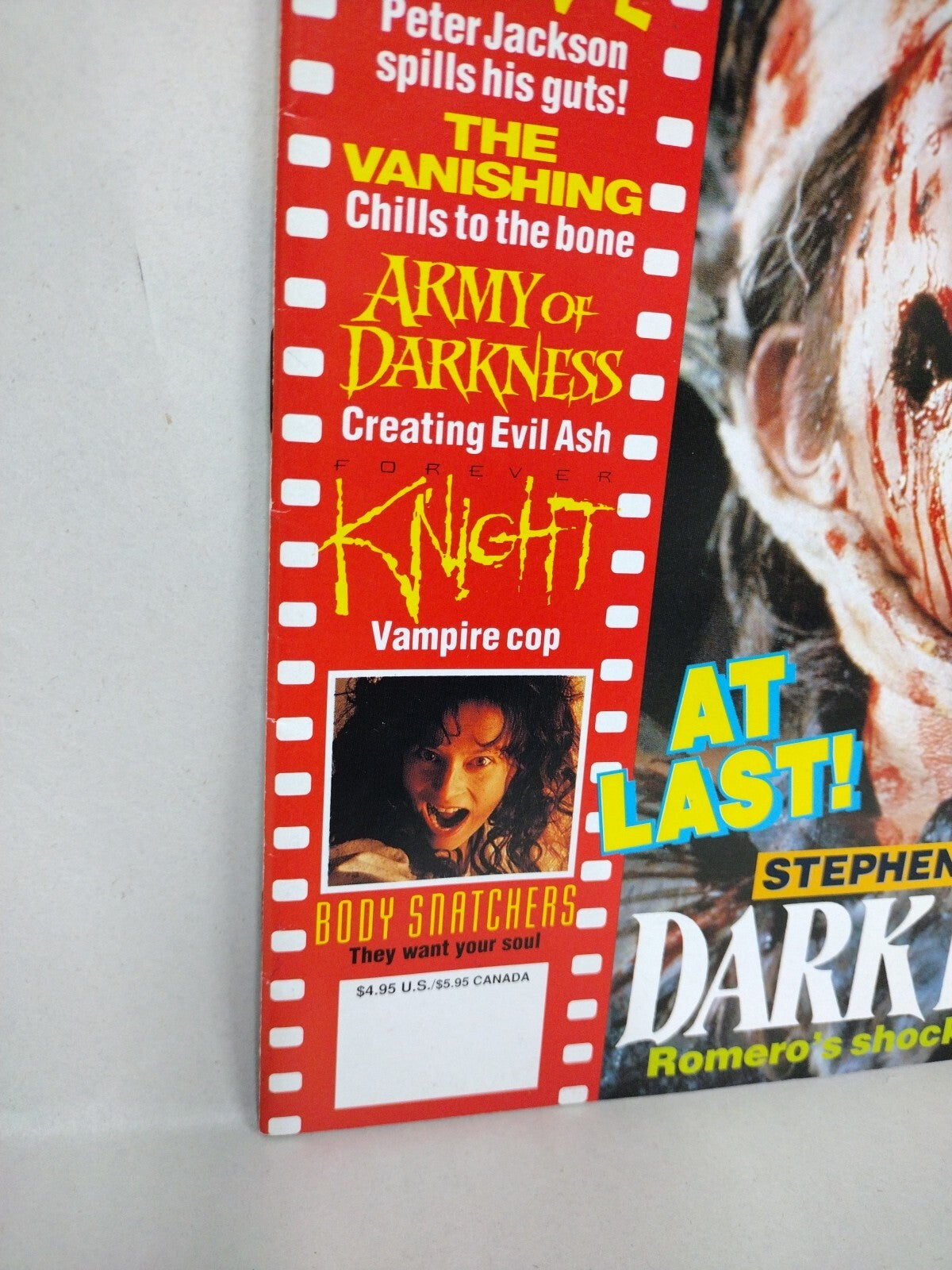 FANGORIA Magazine #121 (1993) Dark Half Dead Alive Warlock Armageddon AOD VF