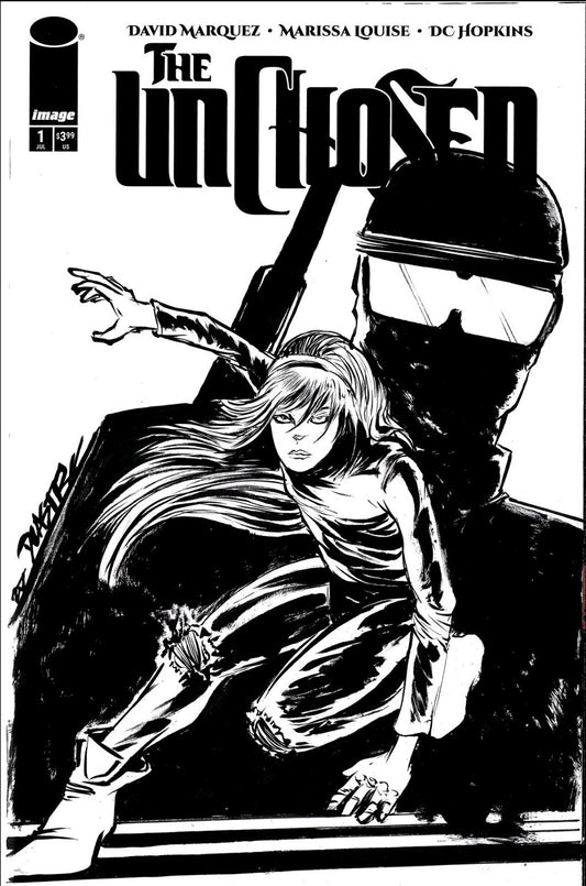 Unchosen #1 (2025) Image Comic Sketch Variant Cover W Original Dave Castr Art