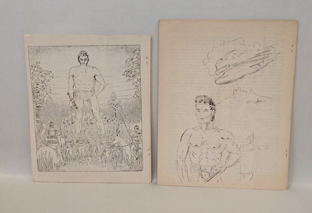 ERBania (1956) Edgar Rice Burroughs Fanzine Lot 1-14 Rare Original Copies Tarzan