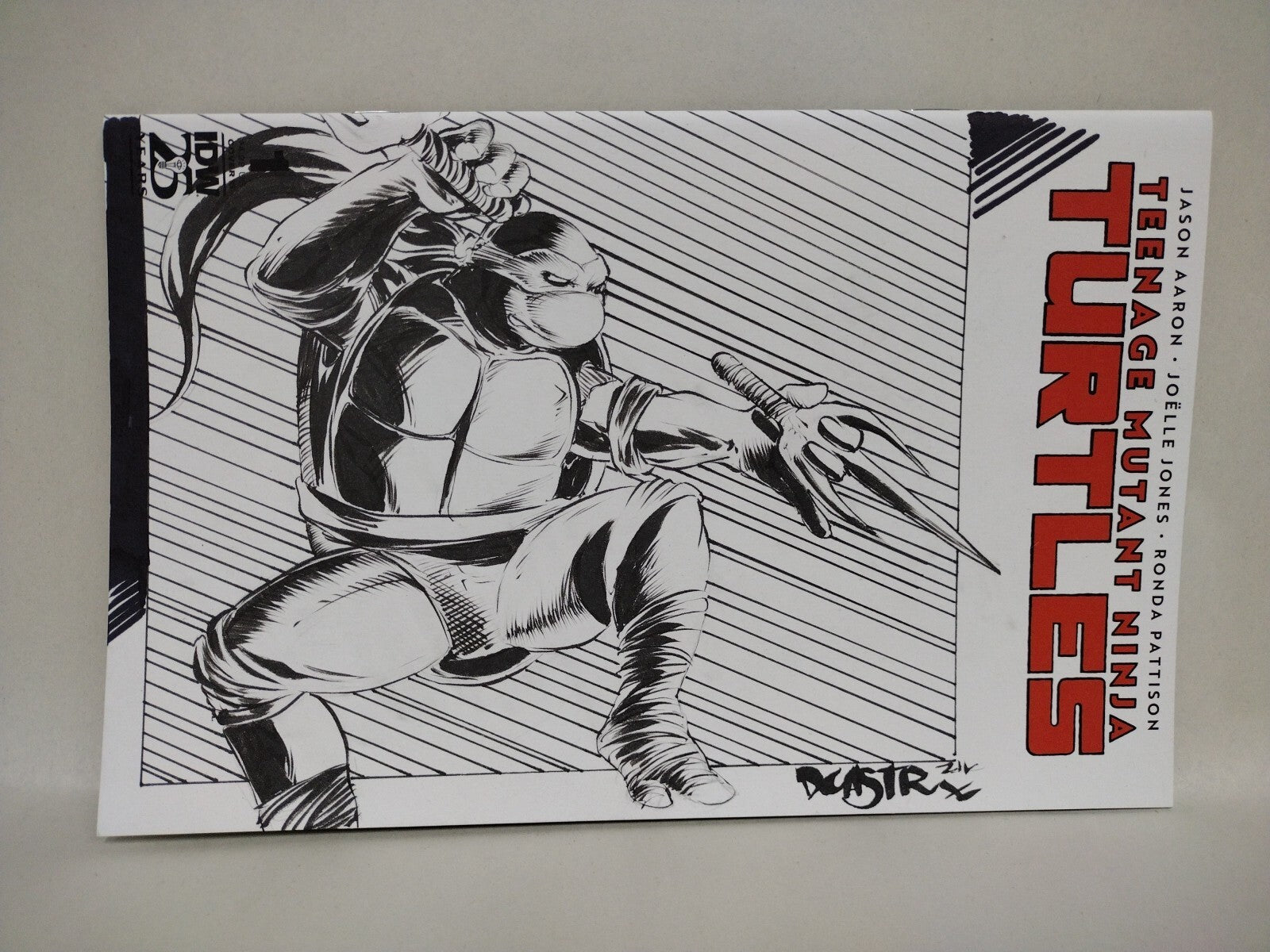 Teenage Mutant Ninja Turtles #1 (2024) IDW Sketch Cover Variant W