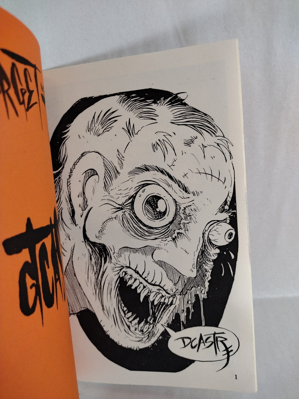 Forget Me Nots #1 (2019) Dave Castr Sketchbook Art Series W Original Sketch Card