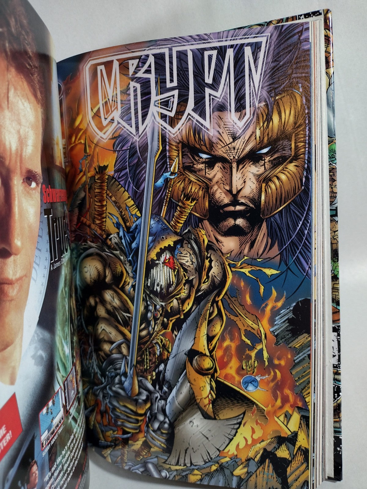 Chapel and the Extreme Sacrifice (1994) Complete ARG Custom Bound Comic...