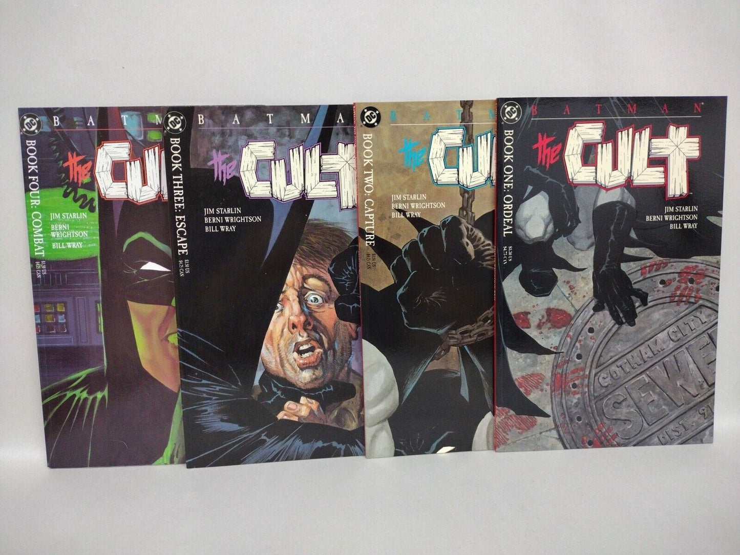 Batman Cult (1988) DC Complete Comic Set Berni Wrightson Jim Starlin Bill Wray