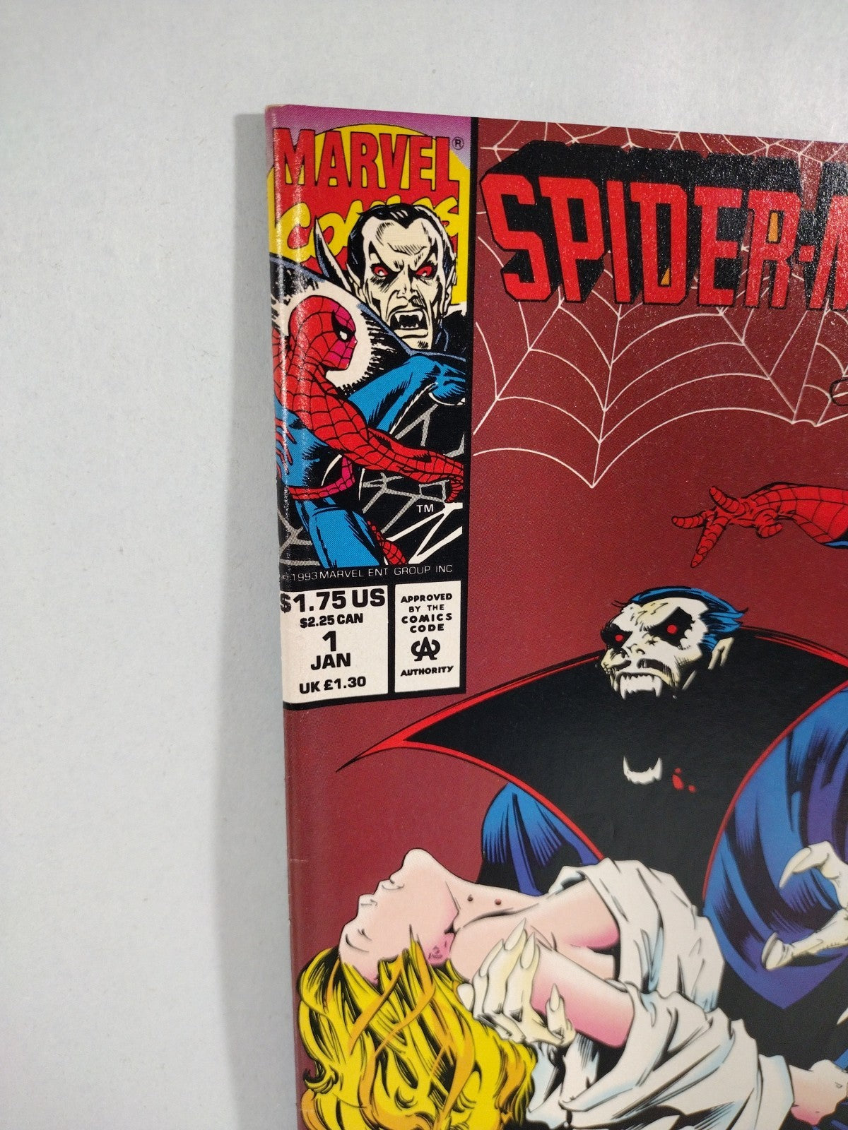Dracula Vs X-Men & Spider-Man (1994-1995) Marvel Comic One-Shot Lot Set VF