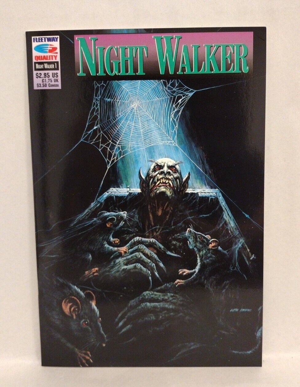 Night Walker Journal Luke Kirby Complete SQP Comic 1 2 3 Set Nosferatu Vampire