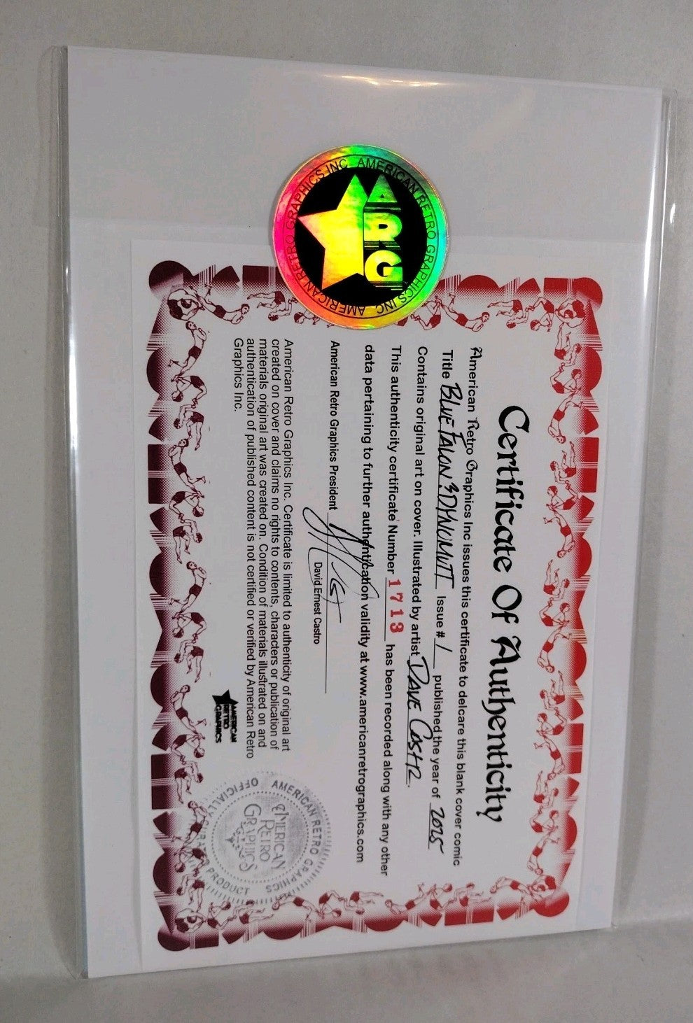 Blue Falcon & Dynomutt #1 (2025) Dynamite Comic Sketch Cover W Original Art