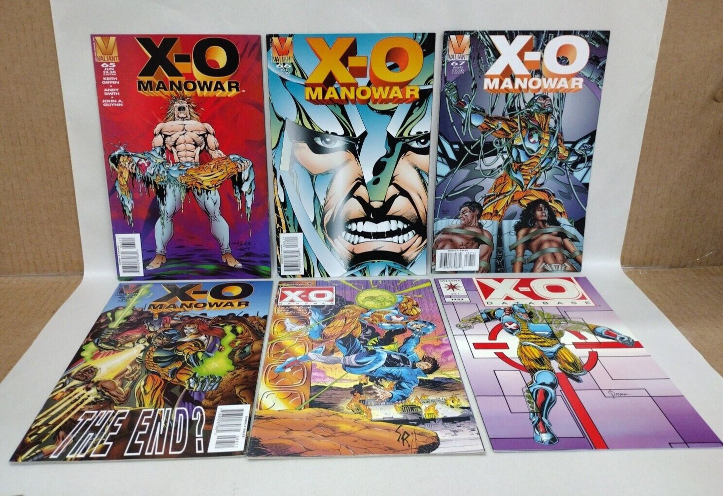 X-O Manowar (1992) Complete Valiant Comic Series #1-67 0 Yearbook Database 