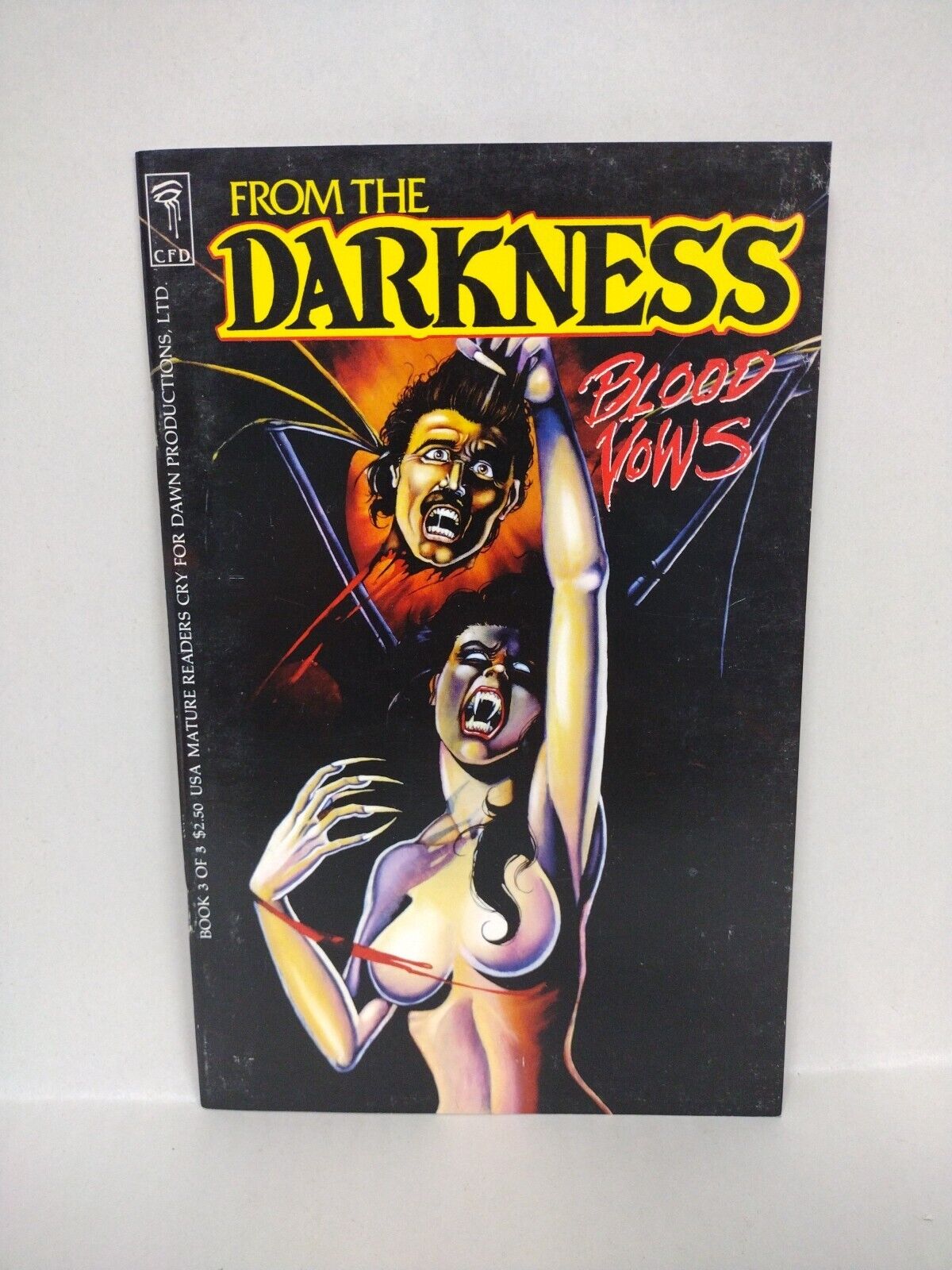 From the Darkness Book II Blood Vows (1992) 1 2 3 Complete Series CFD Jim Balent