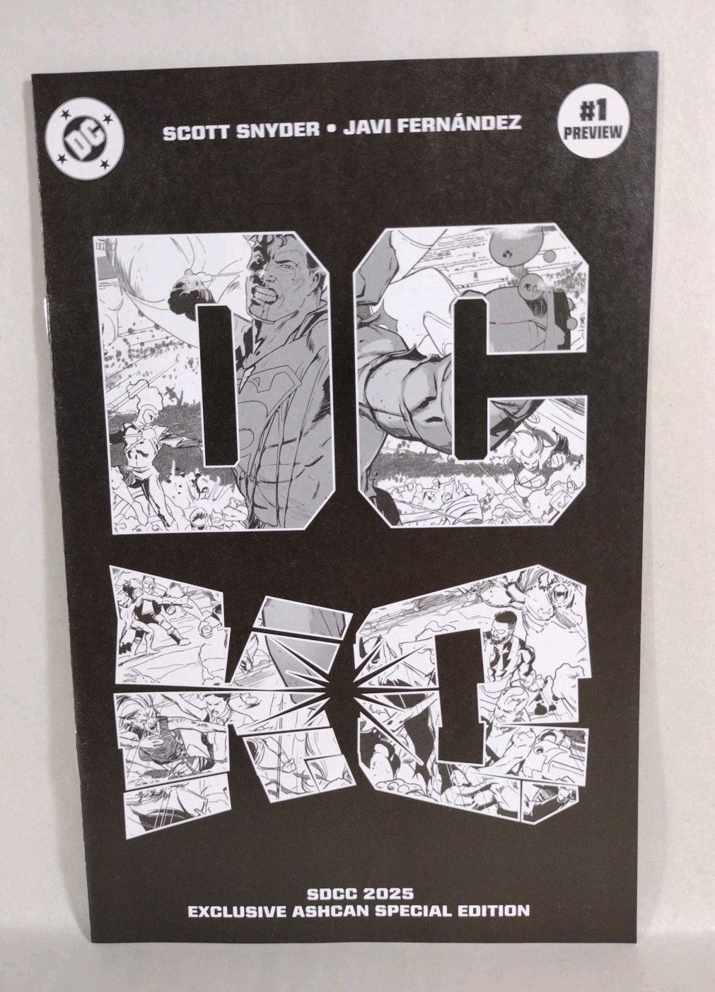 DC KO #1 (2025) SDCC Exclusive Ashcan Special Edition Preview Scott Snyder VF-NM