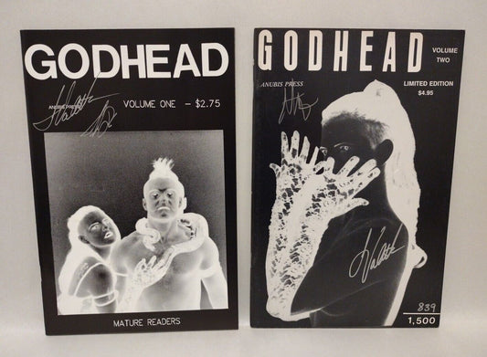 Godhead (1992) Anubis Comic Lot Set #1 & Limited ED SIGNED #'d 2 Bergerud Atta