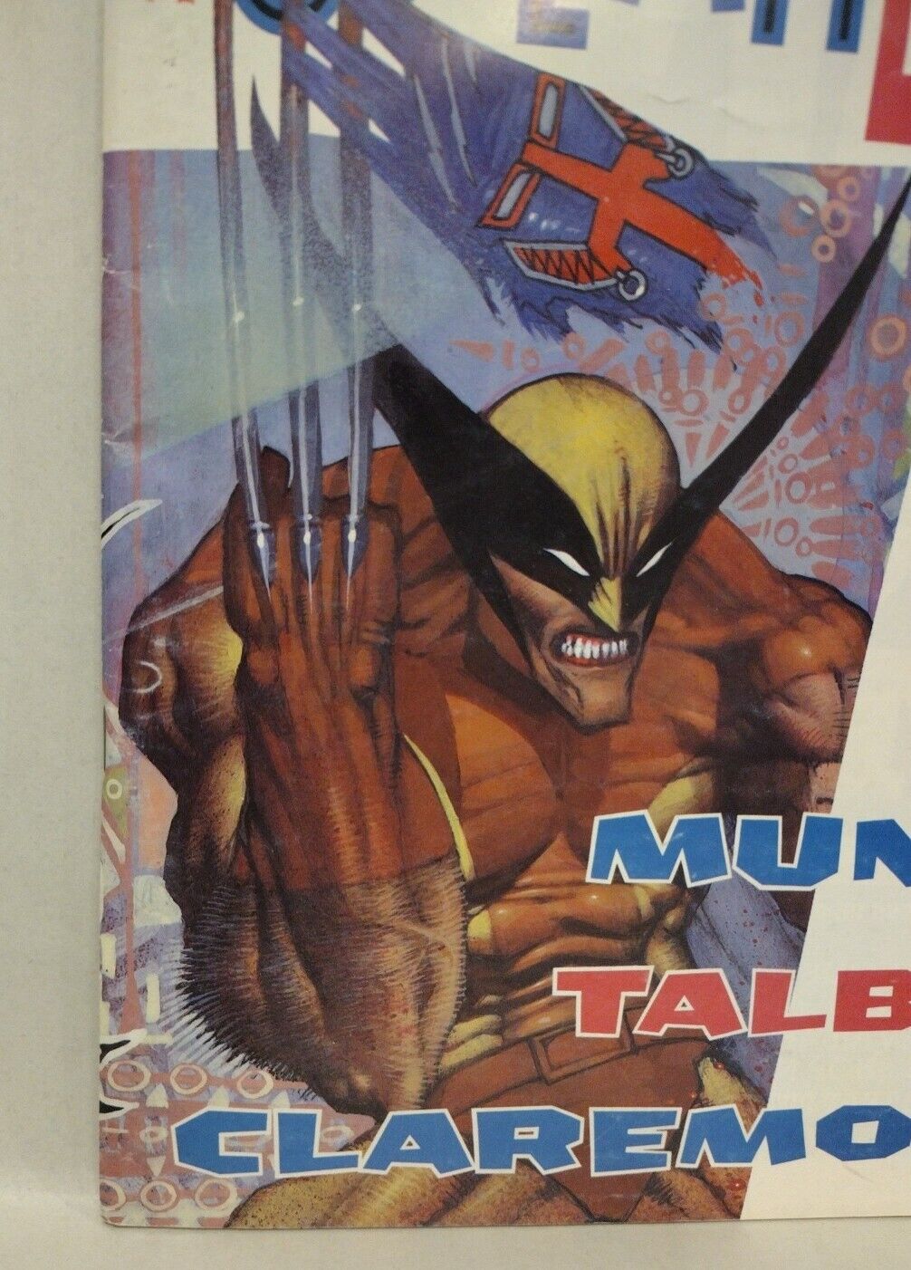 Speakeasy 106 (1990) UK Comic Magazine Wolverine Cover Bryan Talbot Claremont