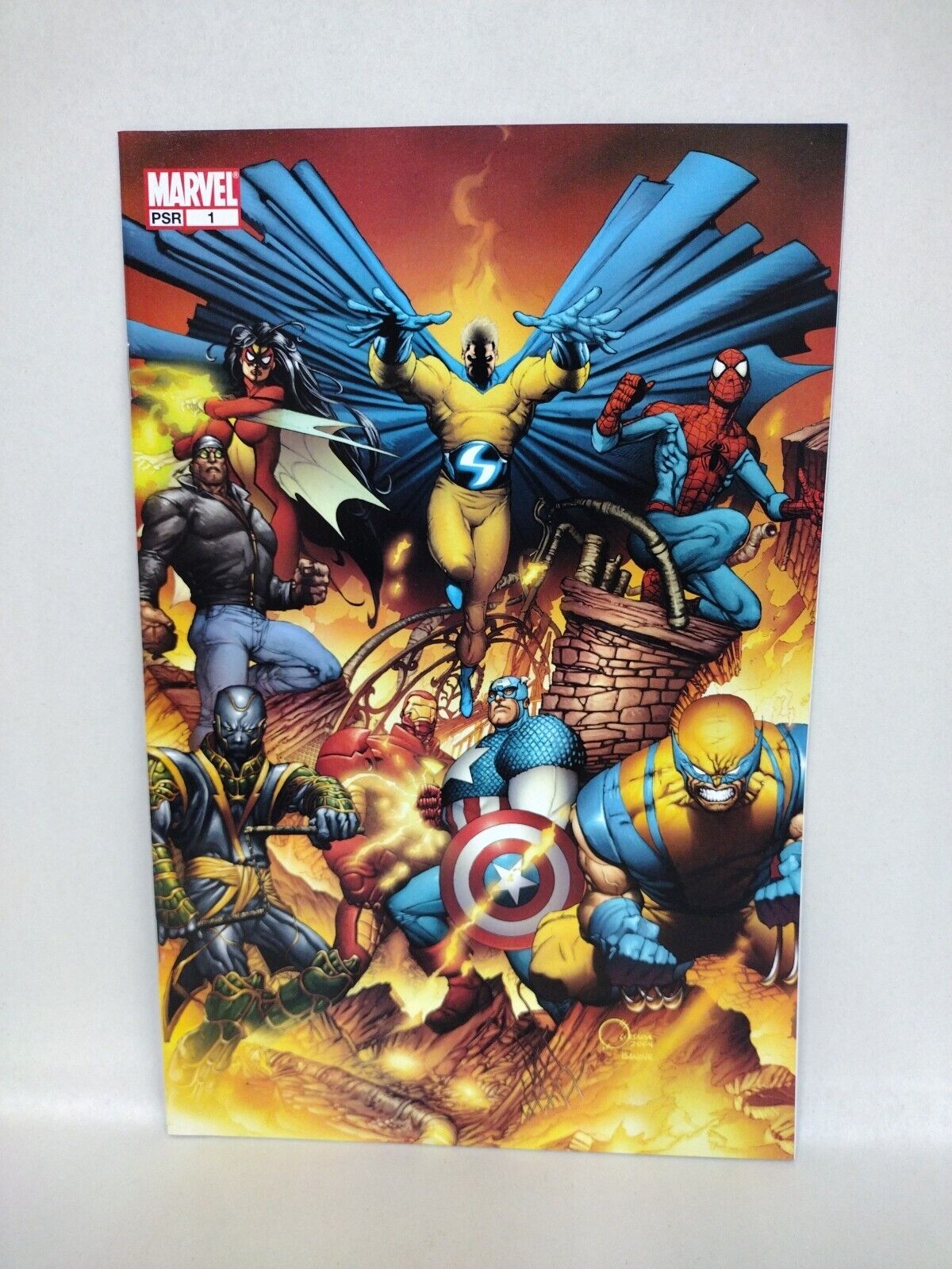 New Avengers #1 (2005) Marvel Comic Set Quesada Variant