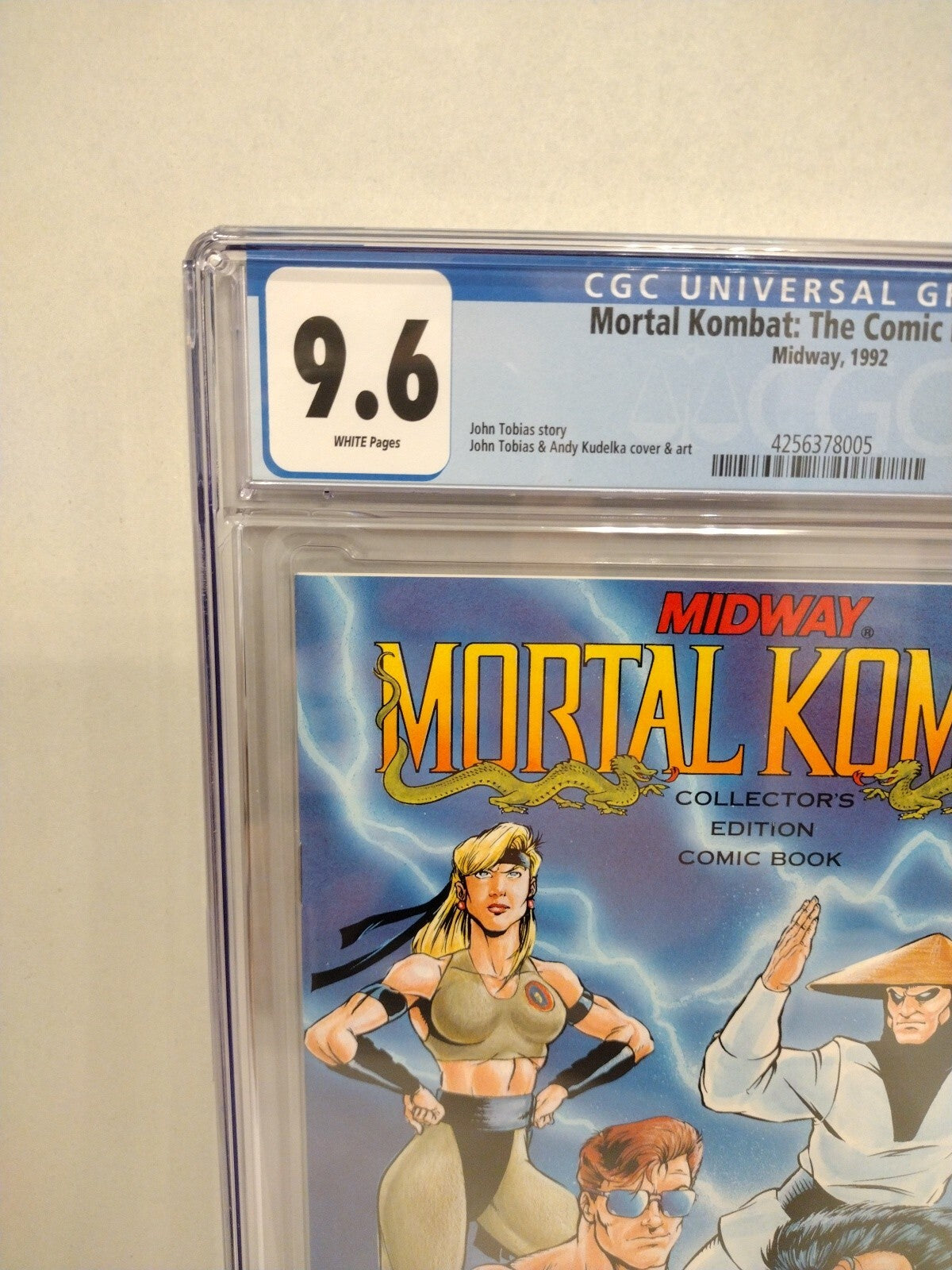 MORTAL KOMBAT (1992) Midway Comic 1st Appearance Mailaway Issue CGC 9.6