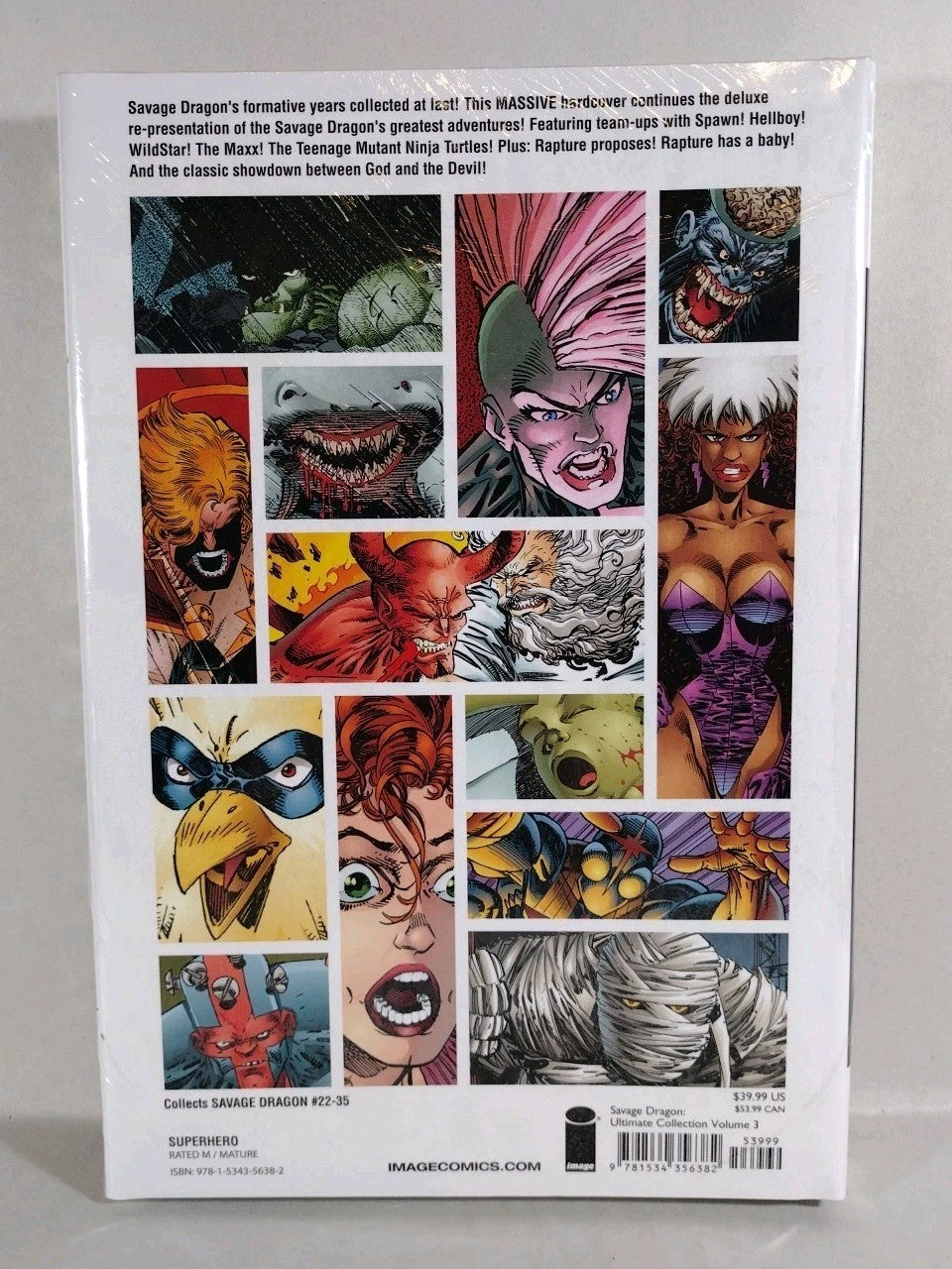 Savage Dragon Ultimate Collection Vol 3 Image Comics HC Erik Larsen New Sealed
